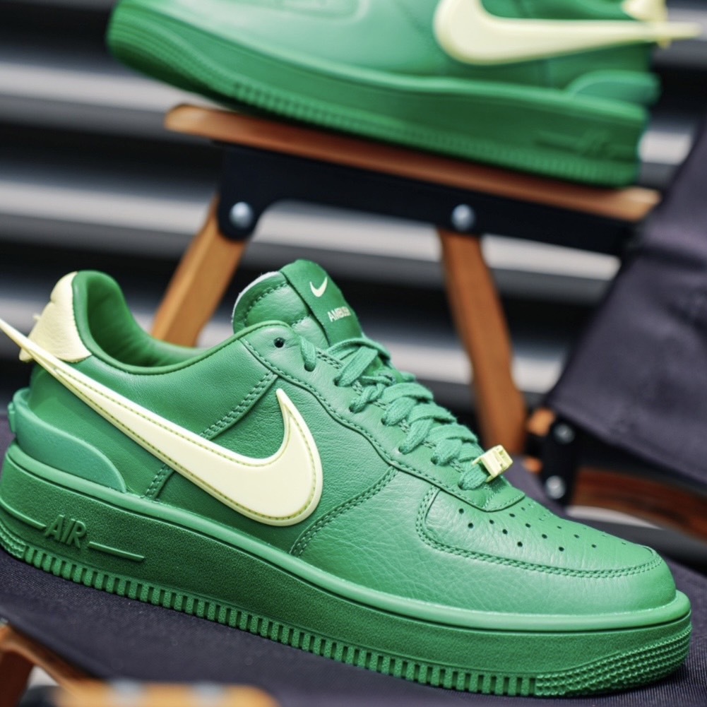 AMBUSH x NIKE AIR FORCE 1 LOW 聯名款 大勾 綠色 DV3464-300