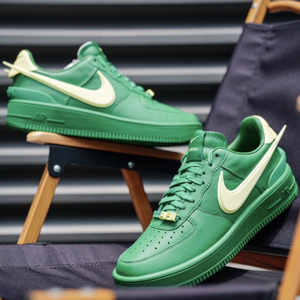AMBUSH x NIKE AIR FORCE 1 LOW 聯名款 大勾 綠色 DV3464-300