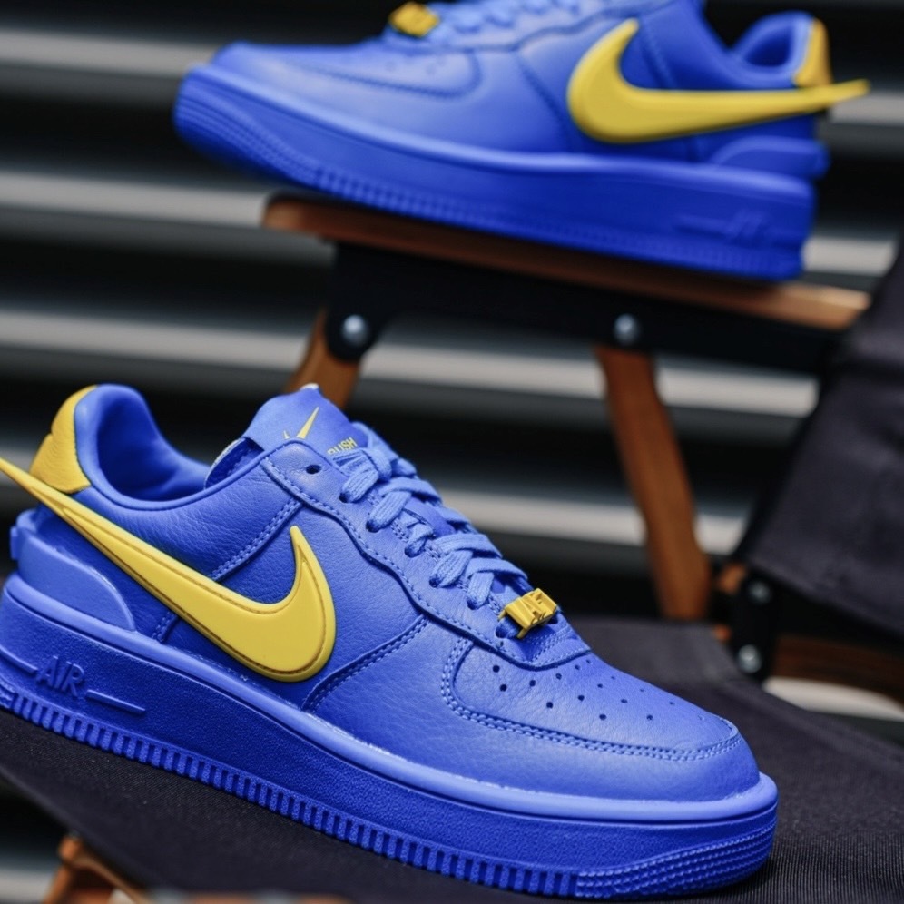 AMBUSH x NIKE AIR FORCE 1 LOW 聯名款 大勾 藍色 DV3464-400