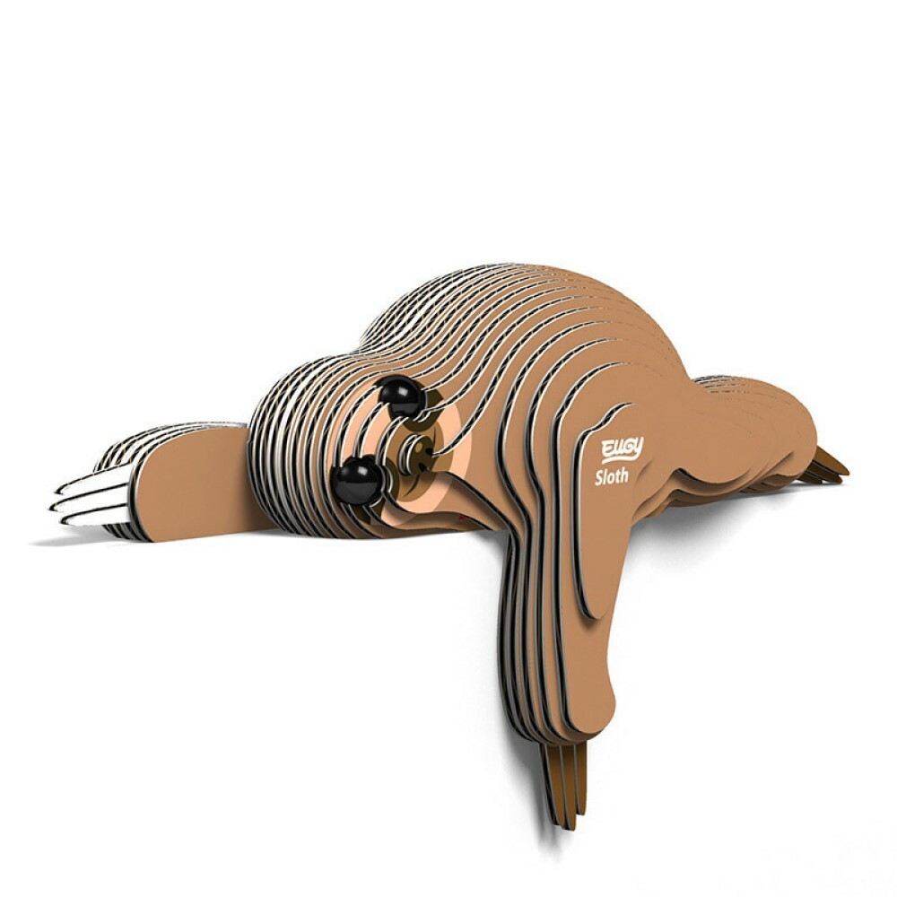 EUGY 3D Cardboard Kit Set Model - 032 Sloth