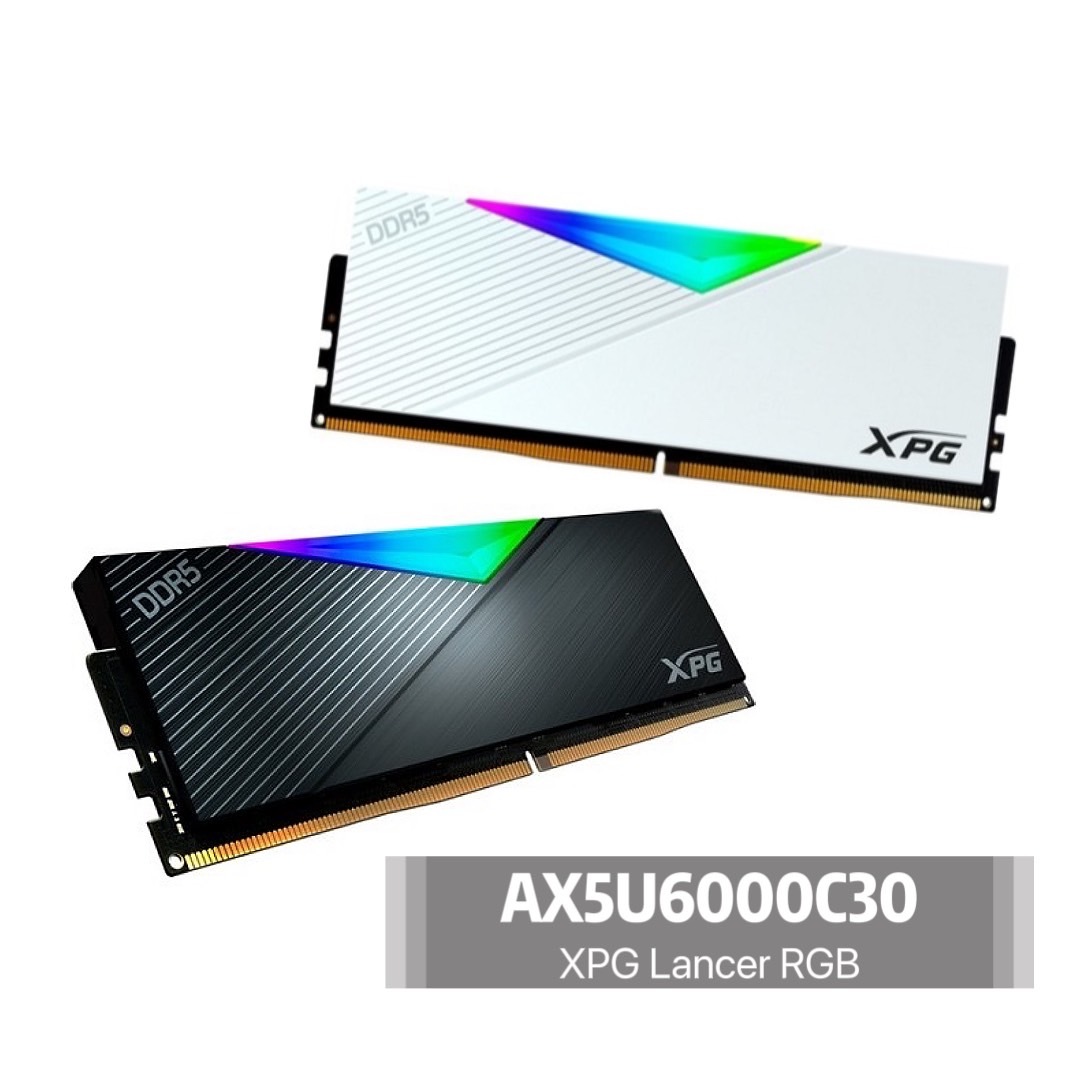 ADATA 威剛 DDR5 6000 XPG Lancer RGB超頻 32GB / 64GB RAM 桌上型記憶體 (AX5U6000C30)