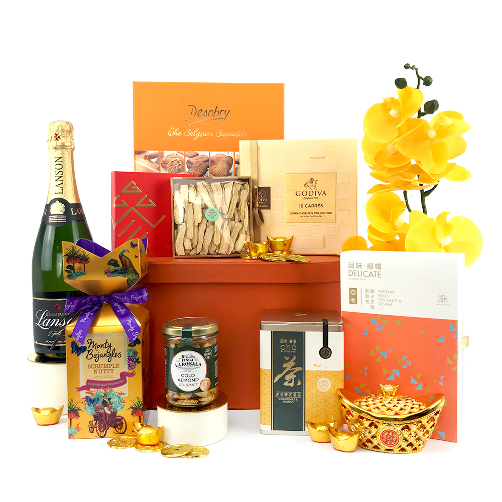 如意吉祥賀年禮籃