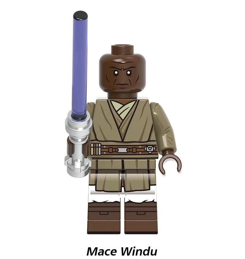 Mace Windu Star Wars Minifigs fit Lego G0061