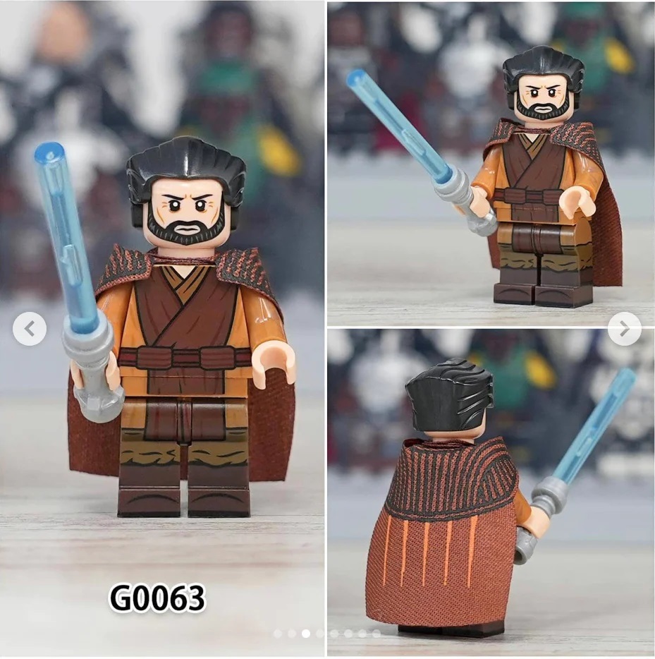 Count Dooku Star Wars Custom Minifigures Minifigs Fit Lego G0063
