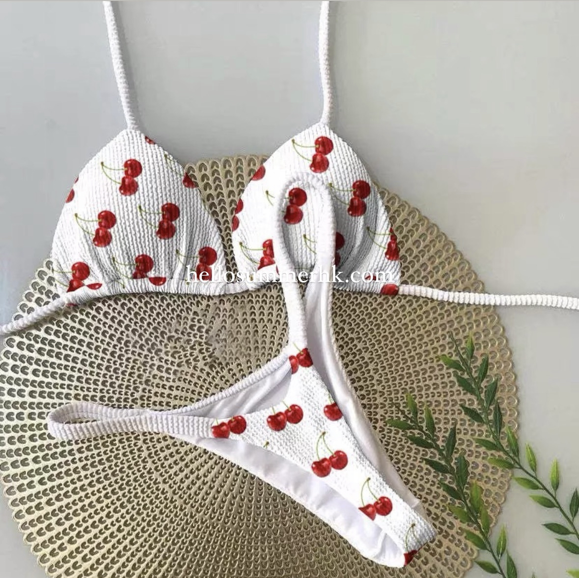 SS137 bikini Cherry