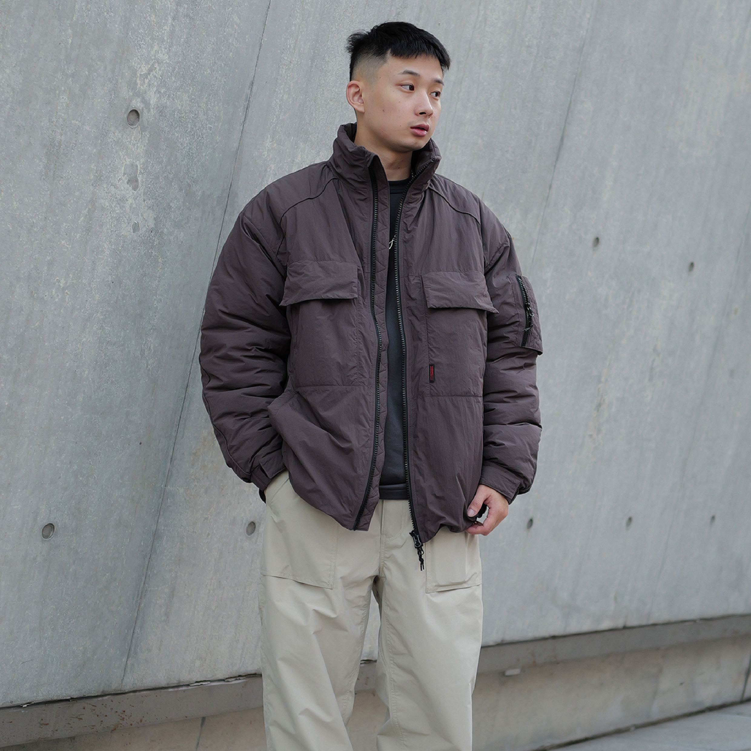 PIN SKTBS Outdoor Padded Jacket 鋪棉 多口袋 登山外套