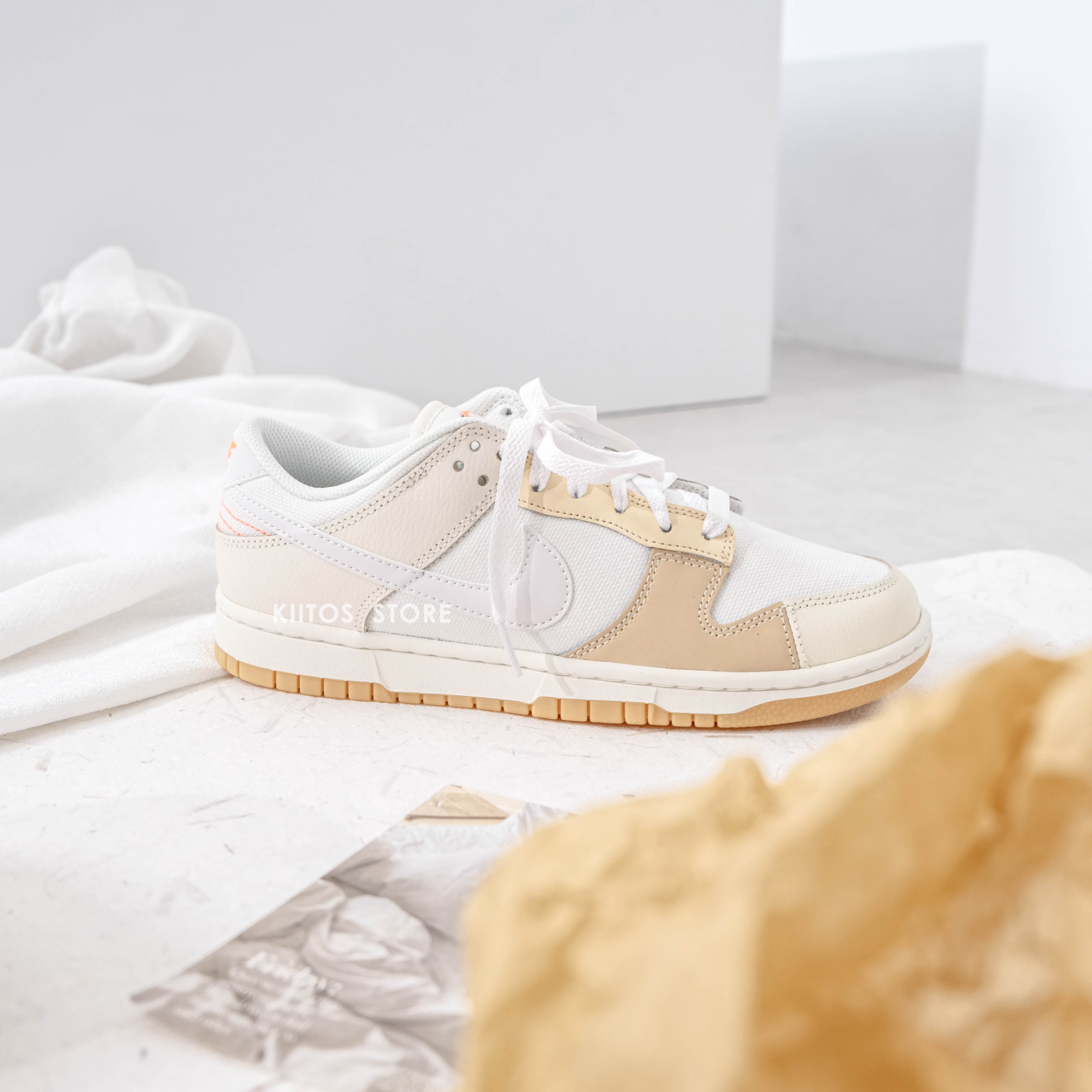 Nike Dunk Low Patchwork "Pale Vanilla and Sail" 拼接 沙灘晨曦 FJ5475-100