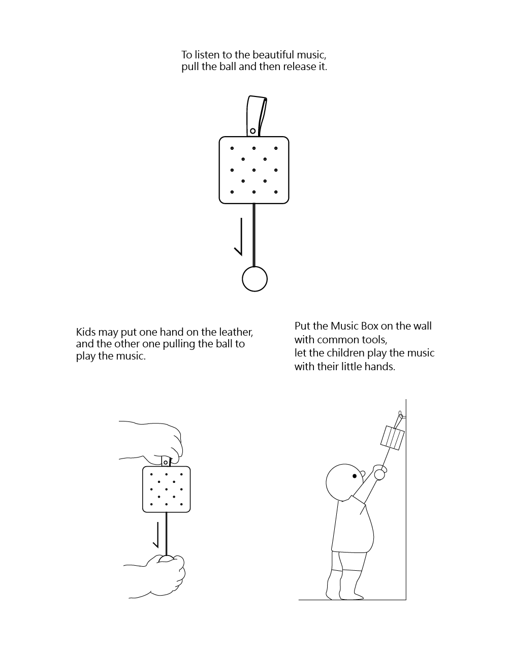 Music Box Over the rainbow Edelwess