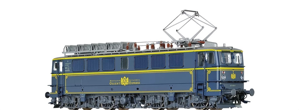 Brawa 70086 HO規 Ae477 東方快車系列 數位音效電車.有室內燈