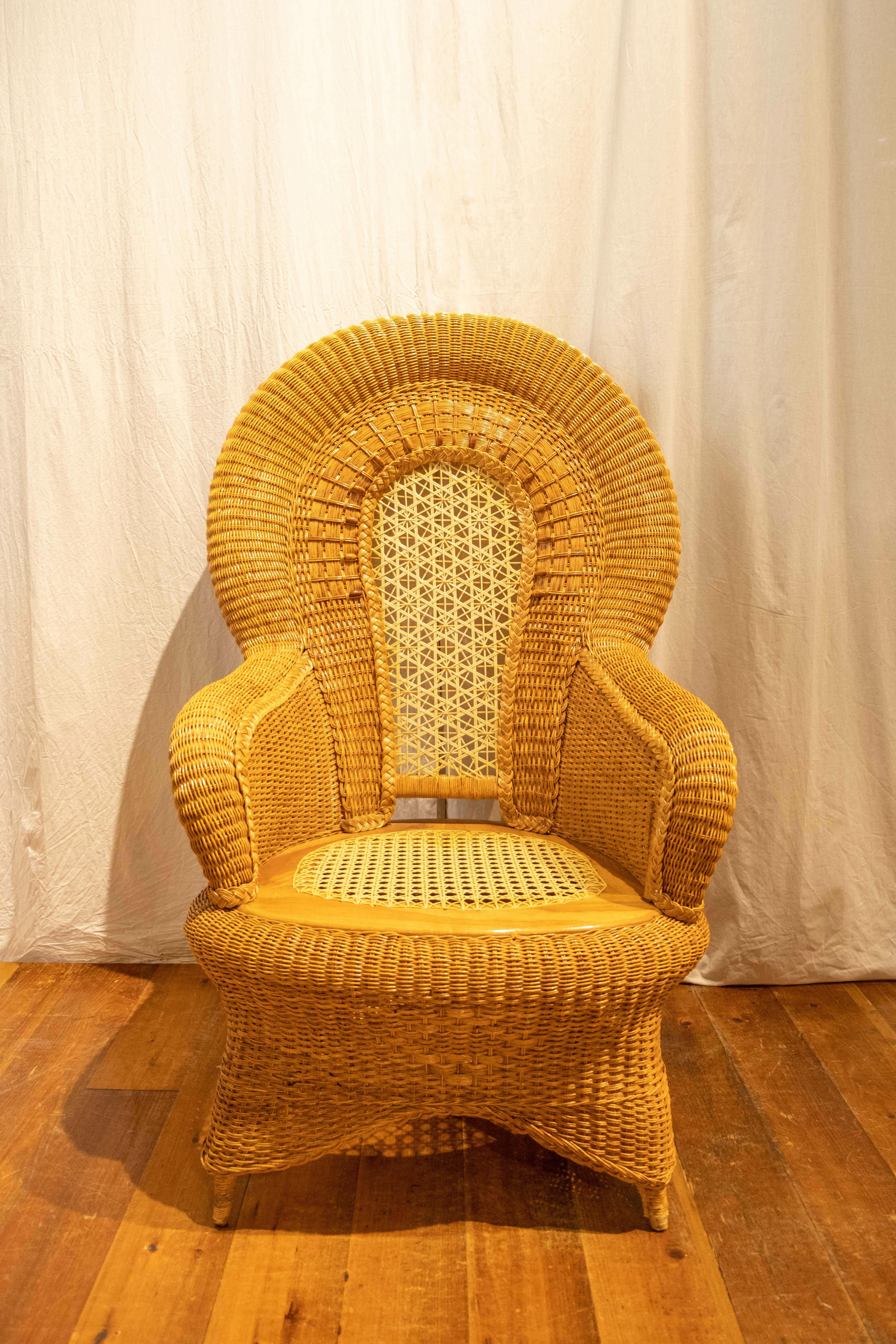 手工編織藤家具｜扶手椅｜尼加拉瓜