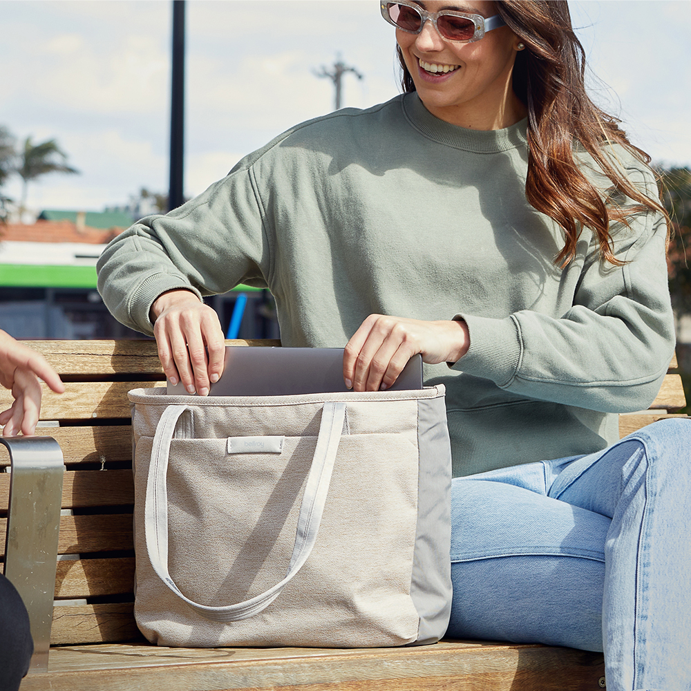 澳洲 Bellroy｜Tokyo Tote 元氣筆電托特包 15L - 銀貝灰