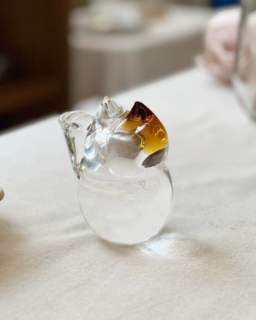 coconeco 幸運招財貓兒擺飾 茶耳｜石塚硝子