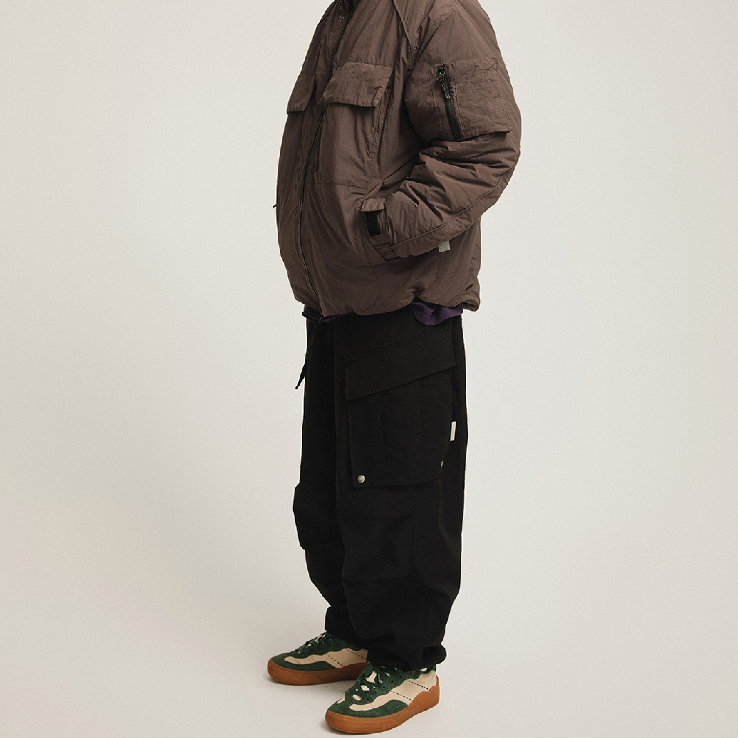 PIN SKTBS Military Cargo Pants 多口袋抽繩 工裝長褲