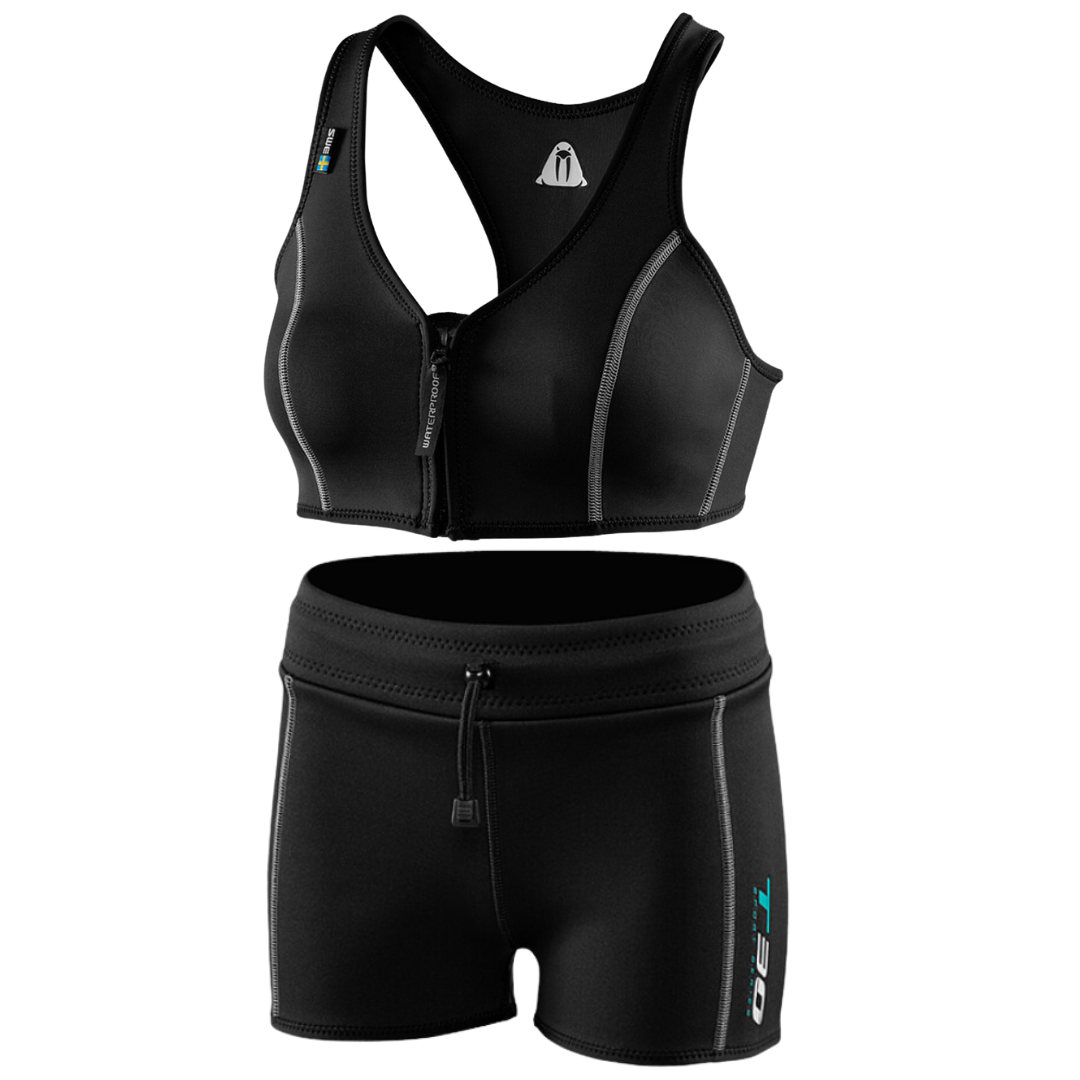 ▲WATERPROOF T30 LADIES 1.5MM 女款短褲+上衣