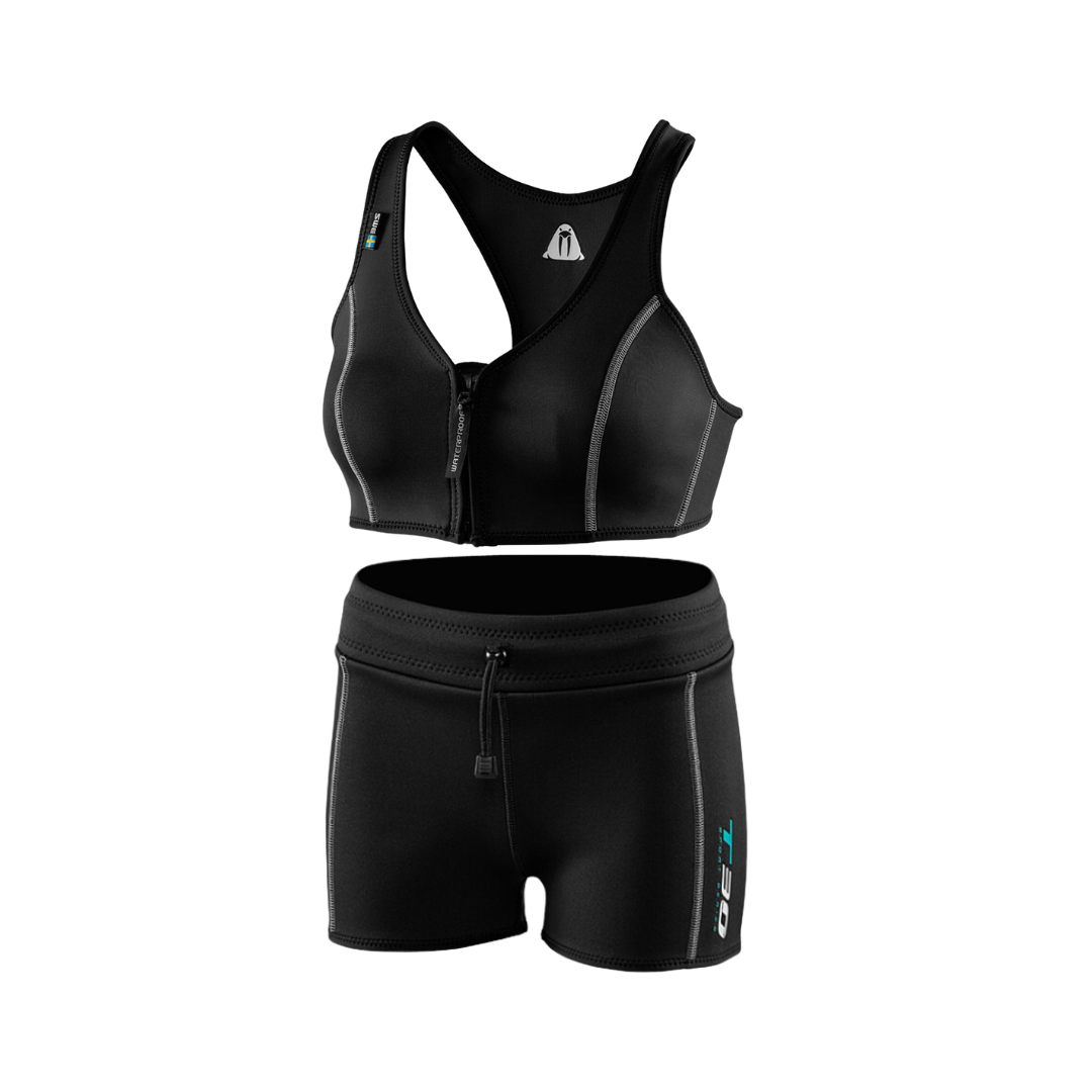 ▲WATERPROOF T30 LADIES 1.5MM 女款短褲+上衣