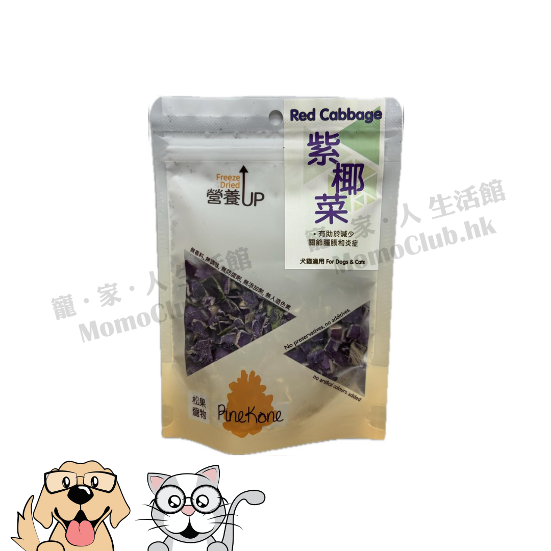 Pinekone - 凍乾紫椰菜 Red Cabbage 10g