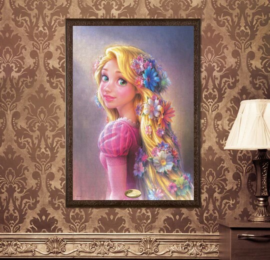 頭髮閃亮的公主-長髮公主