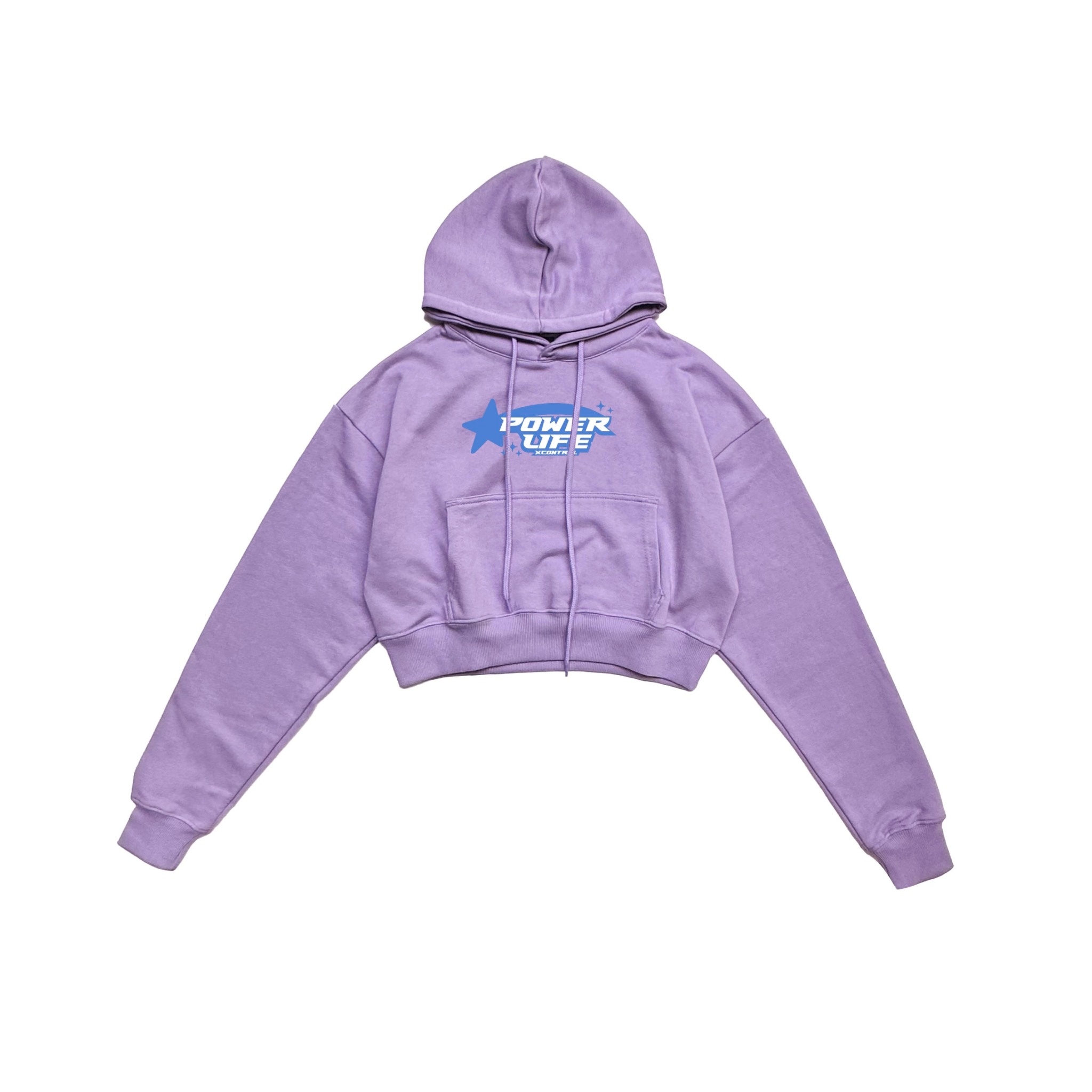 XCTRL 流星短版帽T-粉紫