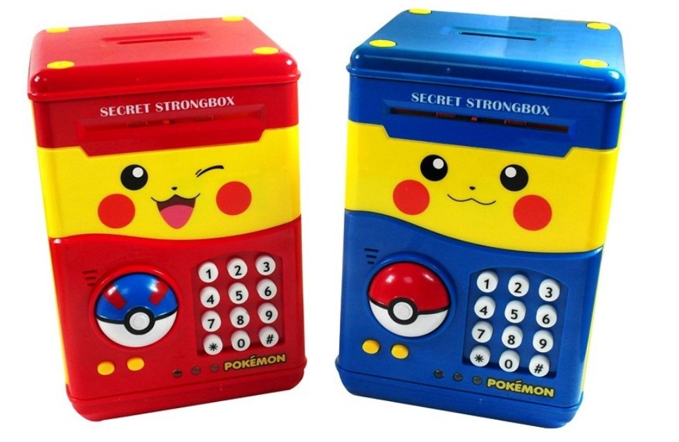 韓國直送 Pokemon 兒童 秘密金庫 儲蓄箱 金庫