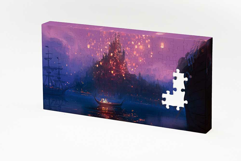 長髪公主-天燈 (立體免框) (環保樹脂) (絕版)