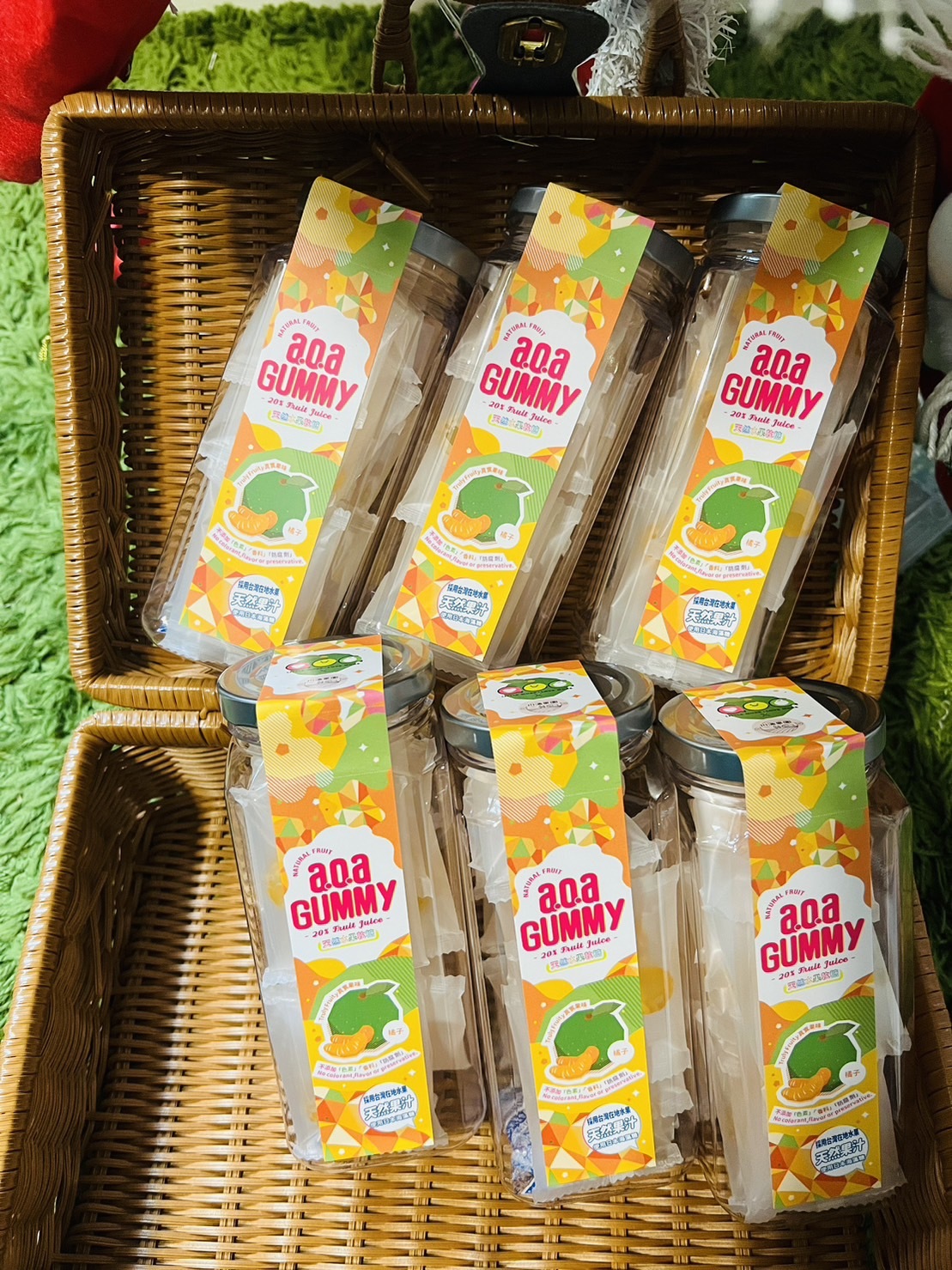 【軟糖富翁組】青皮椪柑QQ軟糖6入組