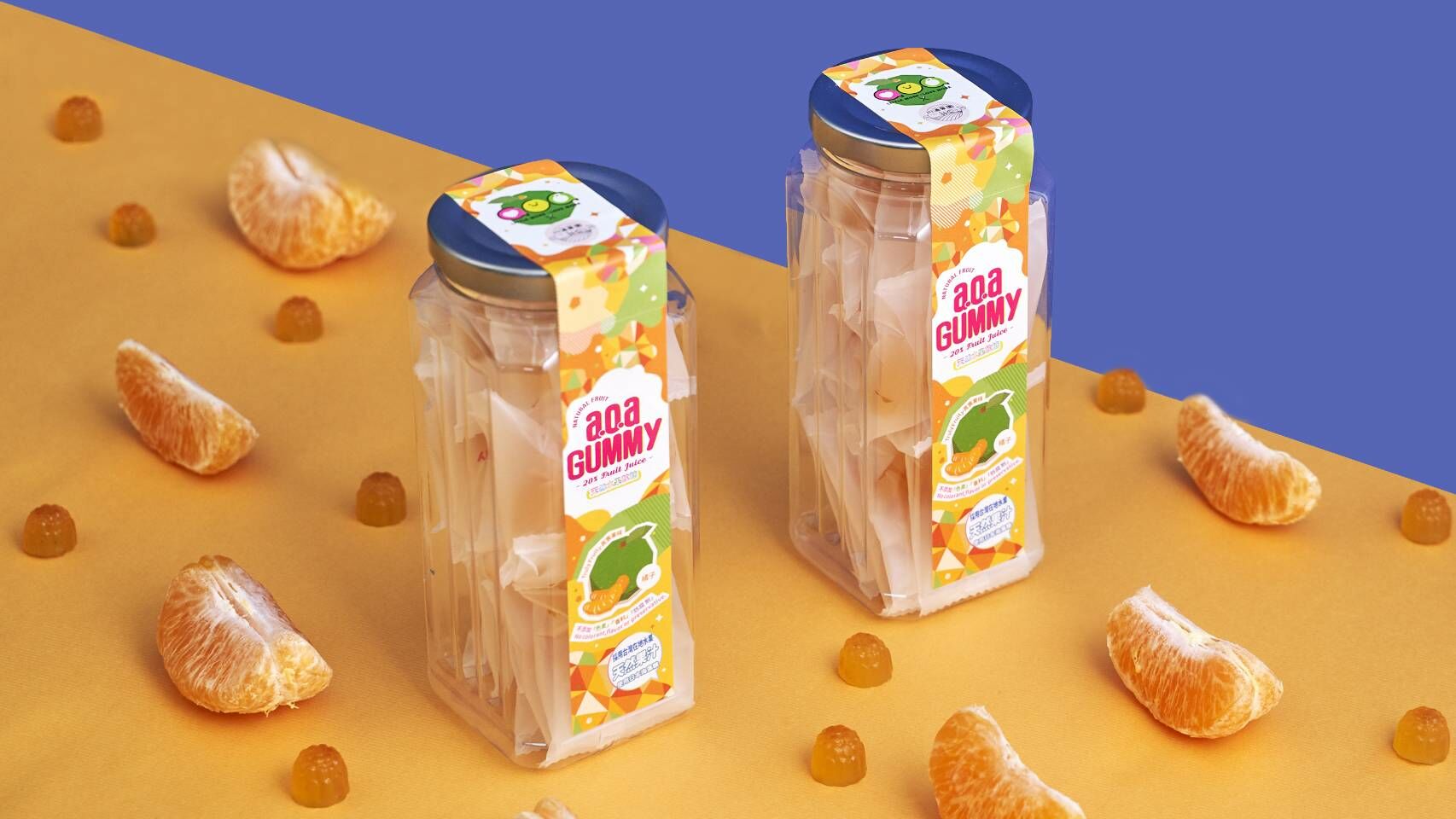 【軟糖富翁組】青皮椪柑QQ軟糖6入組