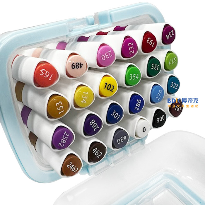 筆樂 Penrote 柴語錄24色水性雙頭麥克筆 DPG5890 系列