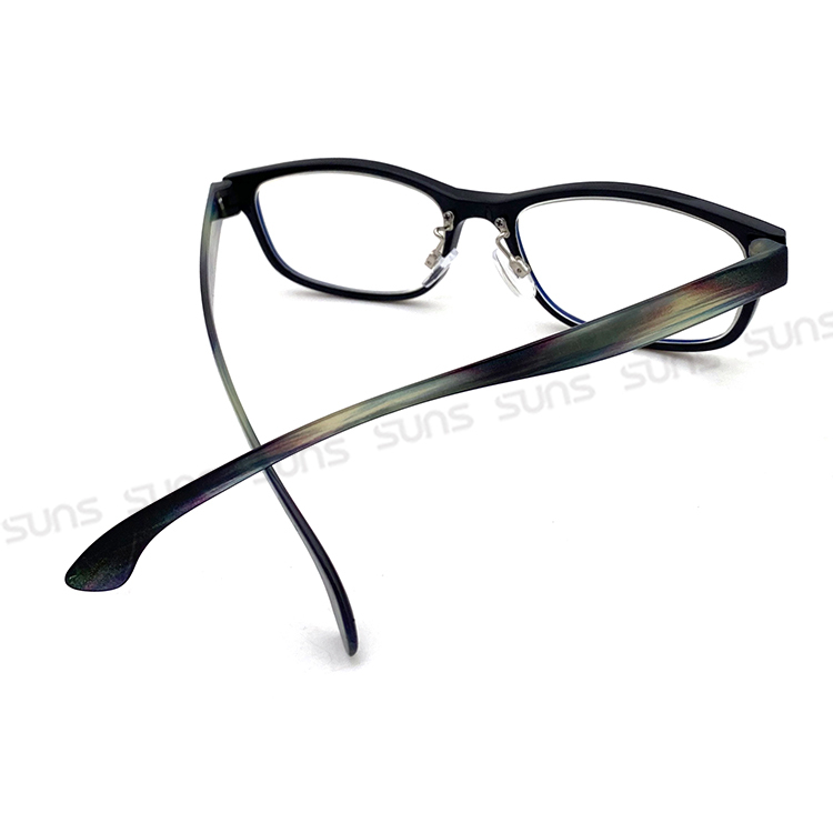 MIT抗紫外線濾藍光老花眼鏡-時尚水墨黑