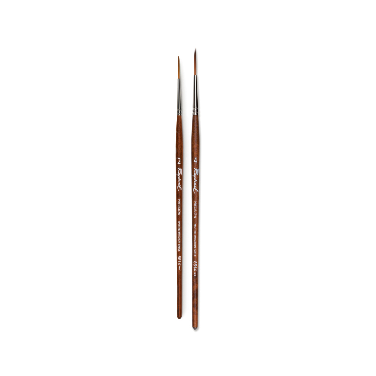 法國 Raphael 拉斐爾 8514 PRECISION 精細仿貂長峰纖維筆 2-4號
