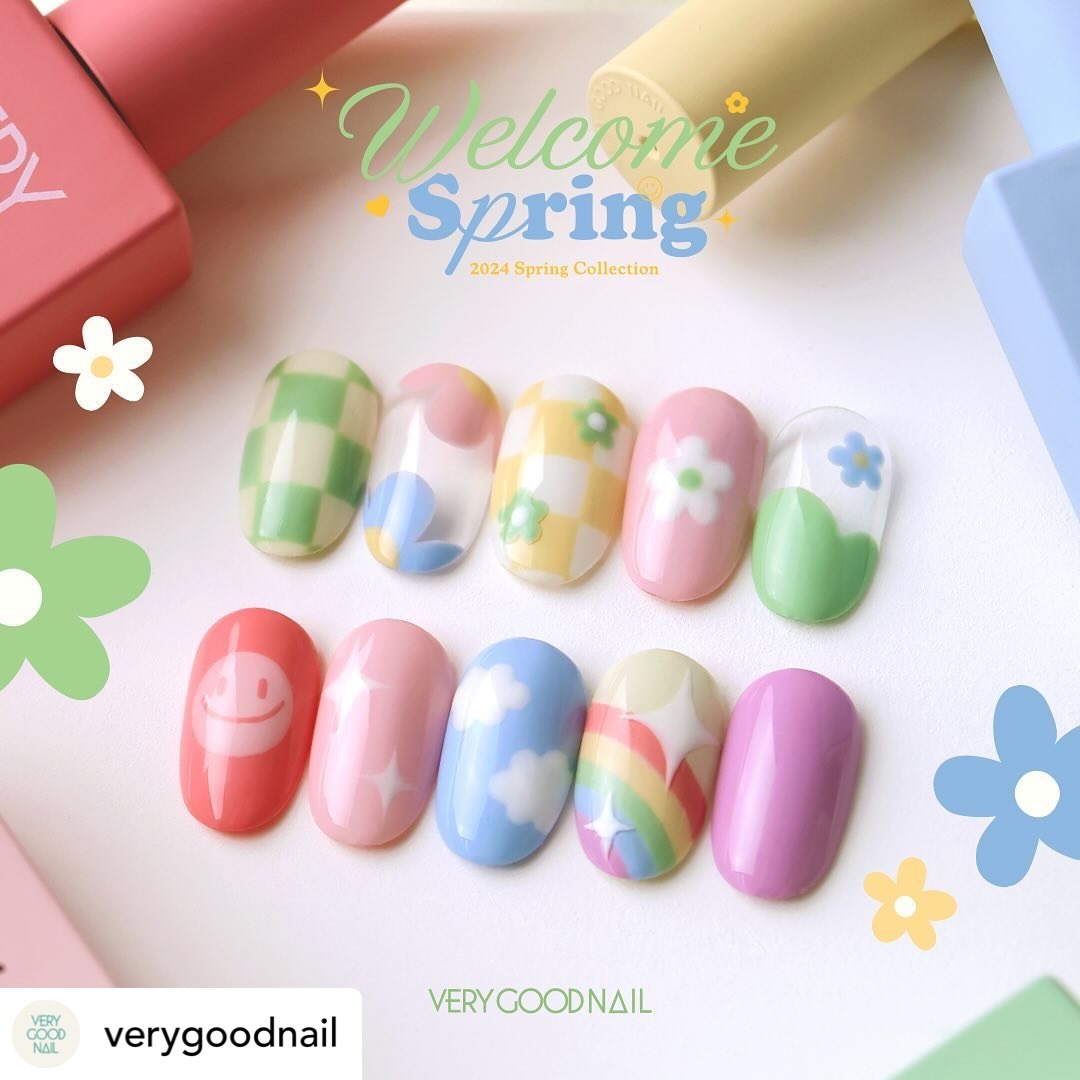 半價套裝 VERYGOODNAIL ~Welcome Spring~