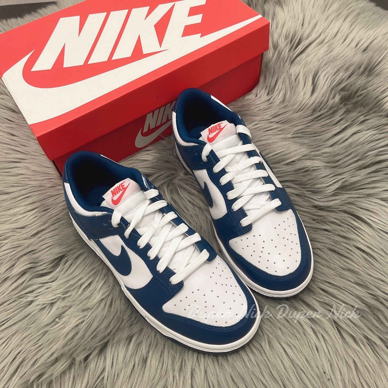 Nike dunk low "Valerian Blue" 藏青藍