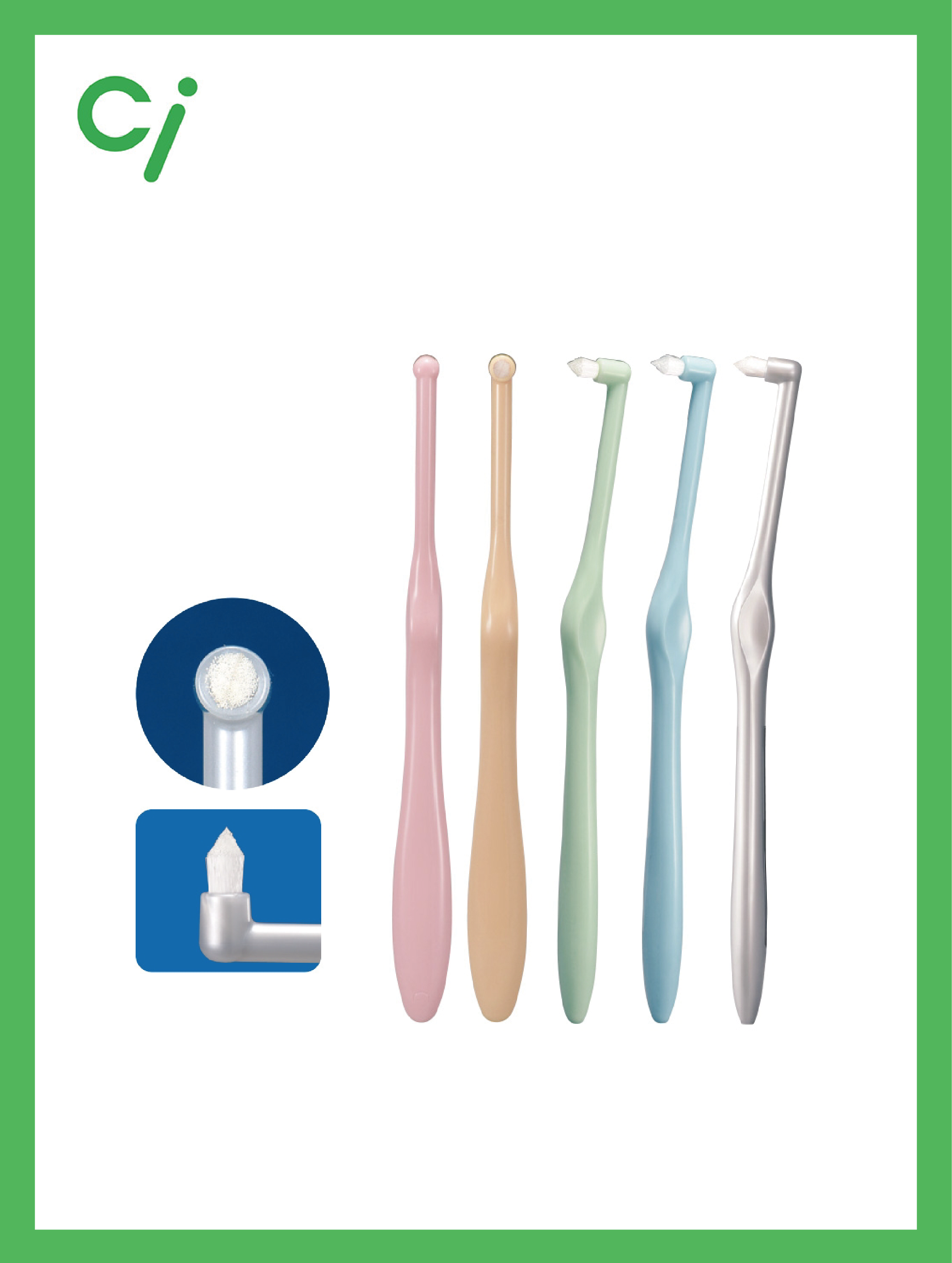 Ci MICLIN 尖頭單束毛牙刷