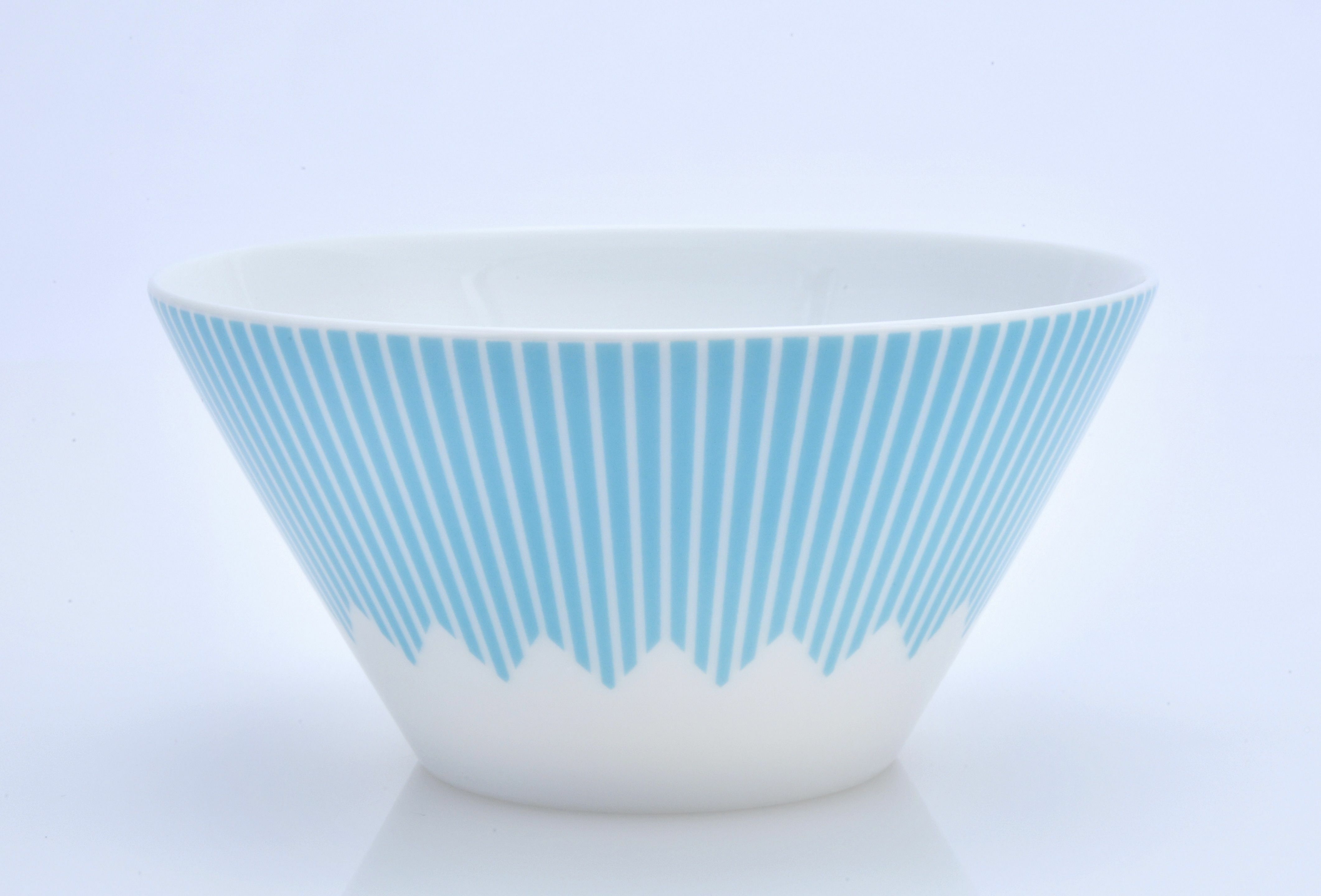 SWEETS CRAFT 日本富士山系列多用途餐碗 淡藍色