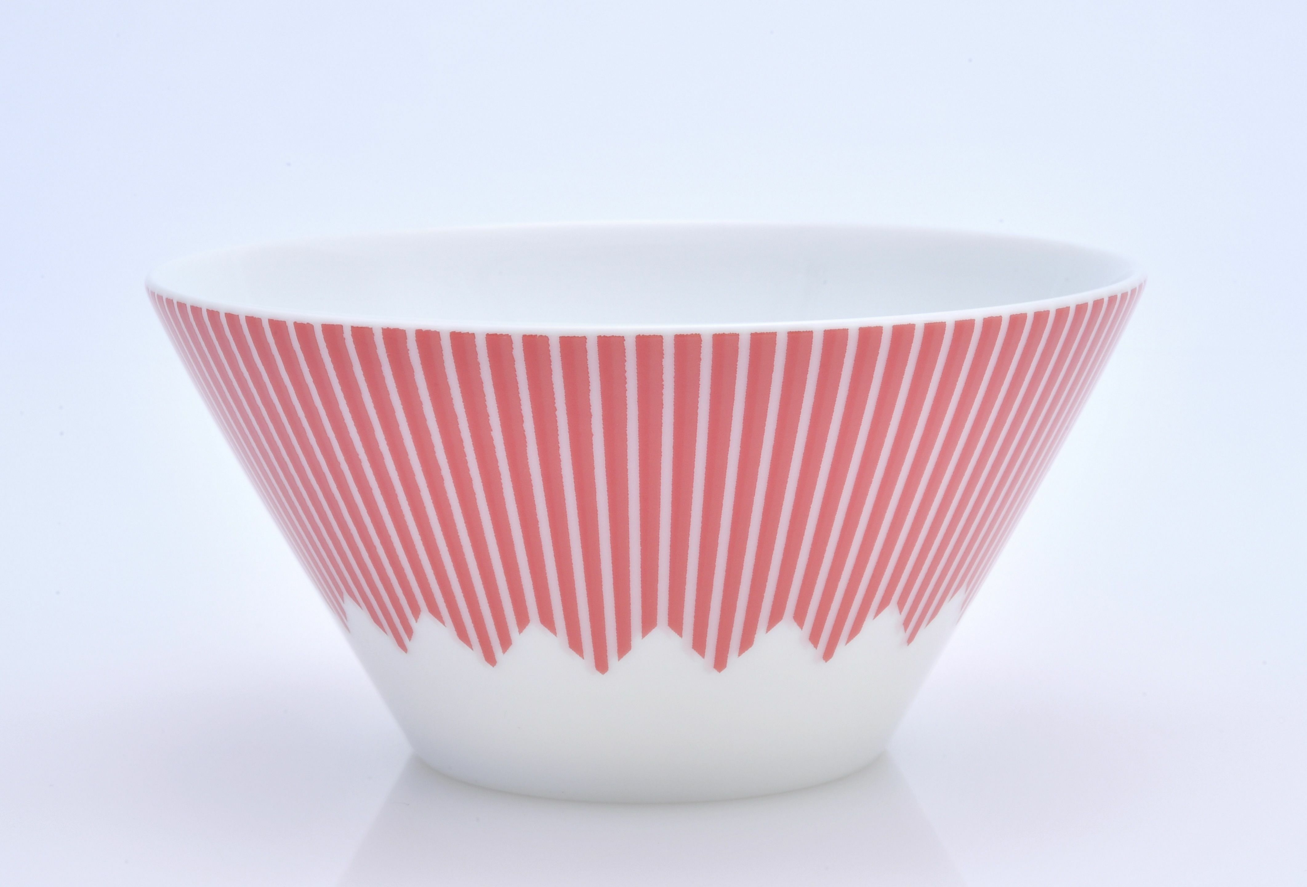 SWEETS CRAFT 日本富士山系列多用途餐碗 紅色