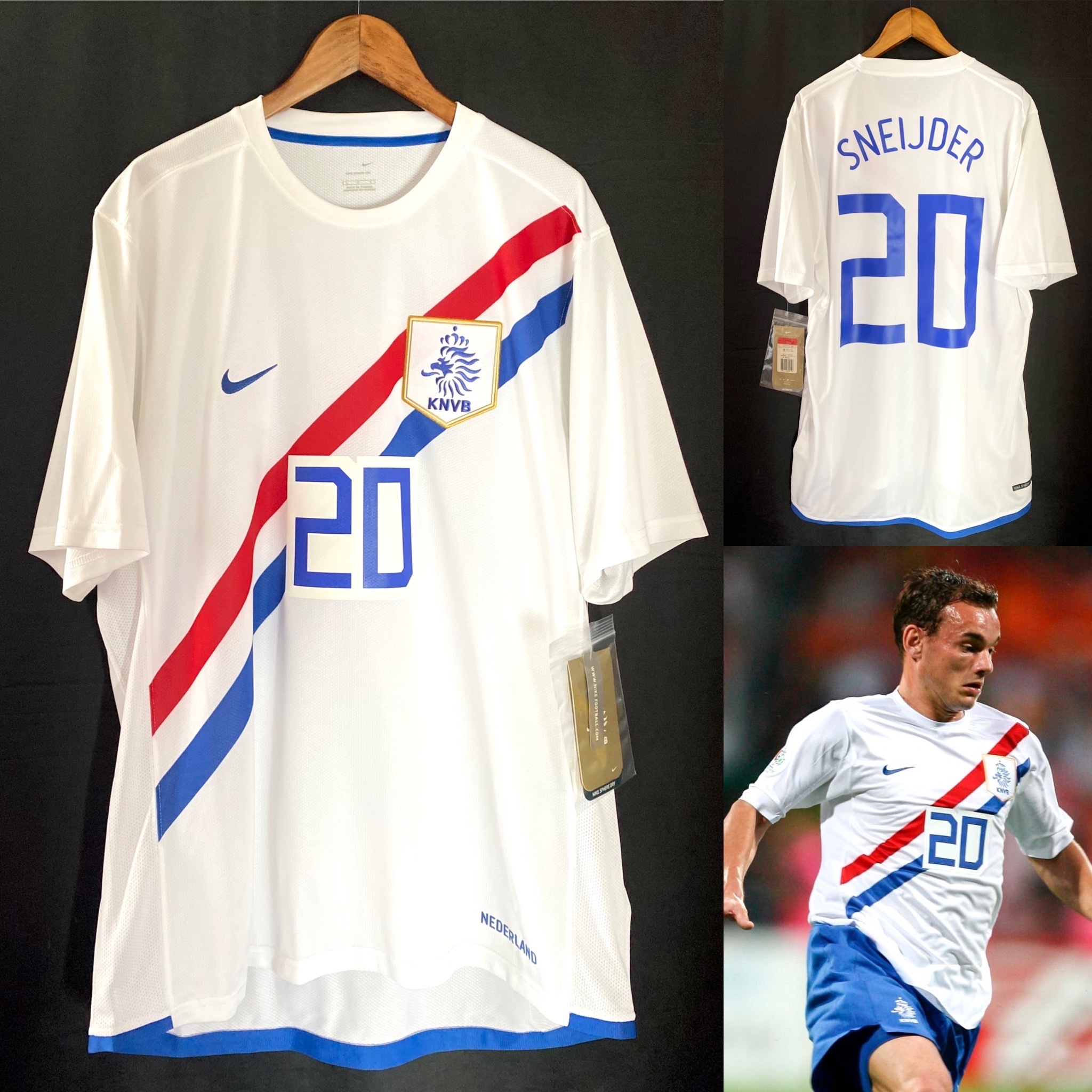 荷蘭 2006 Nike 作客球衣 #20 SNEIJDER