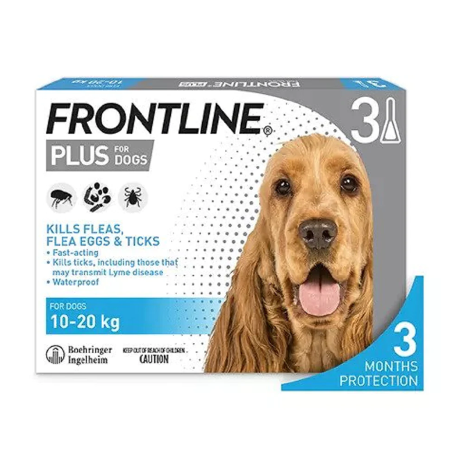 Frontline Plus 犬用滅蚤滴劑