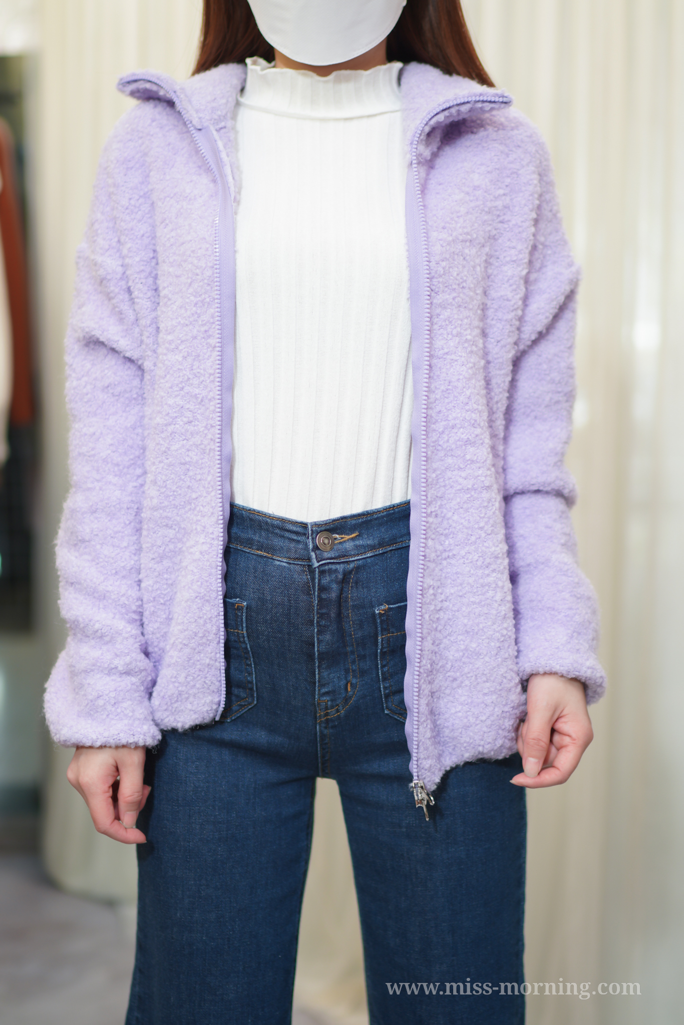 圈圈毛外套(13688)