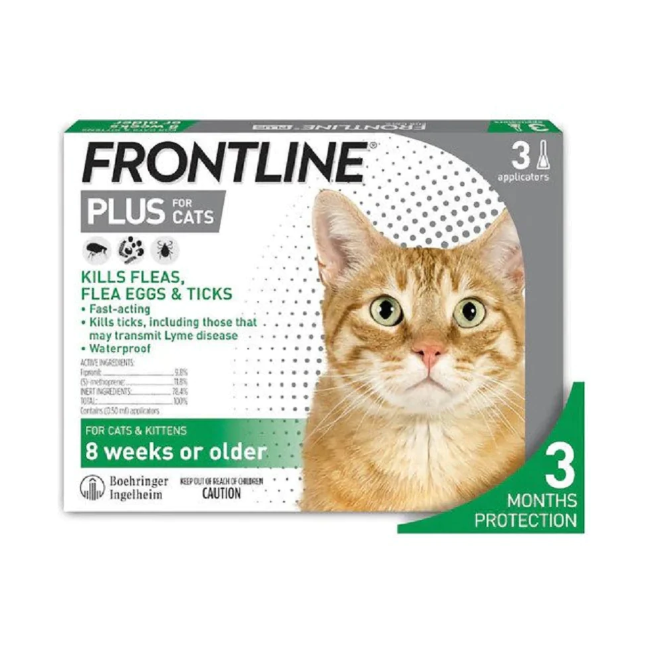 Frontline Plus 貓用滅蚤滴劑
