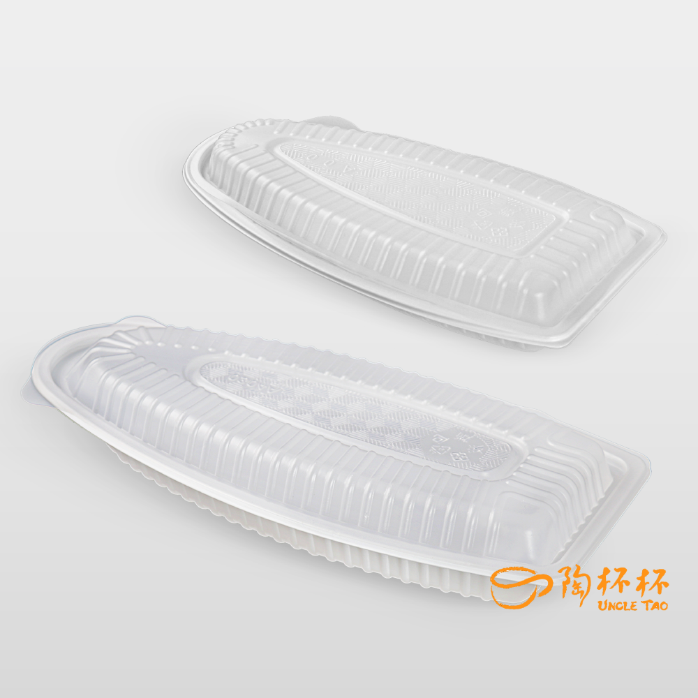 年菜盒 船型底+蓋 50組入1200/1800ml 長型帶盒 0303AB【陶杯杯瓷器】餐具餐盤便當盒餐盒碗盤杯筷現貨