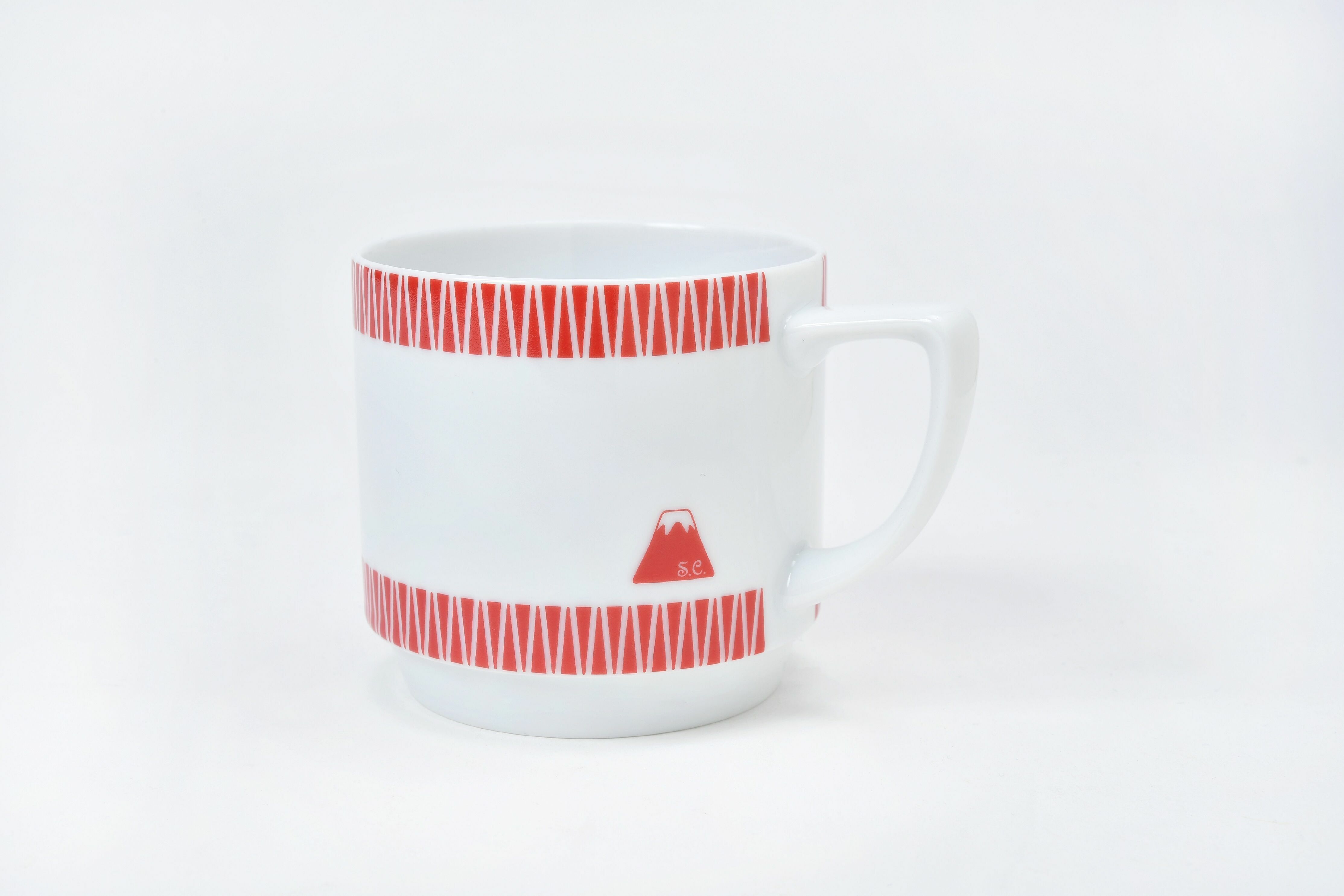 SWEETS CRAFT 日本富士山系列馬克杯 紅色