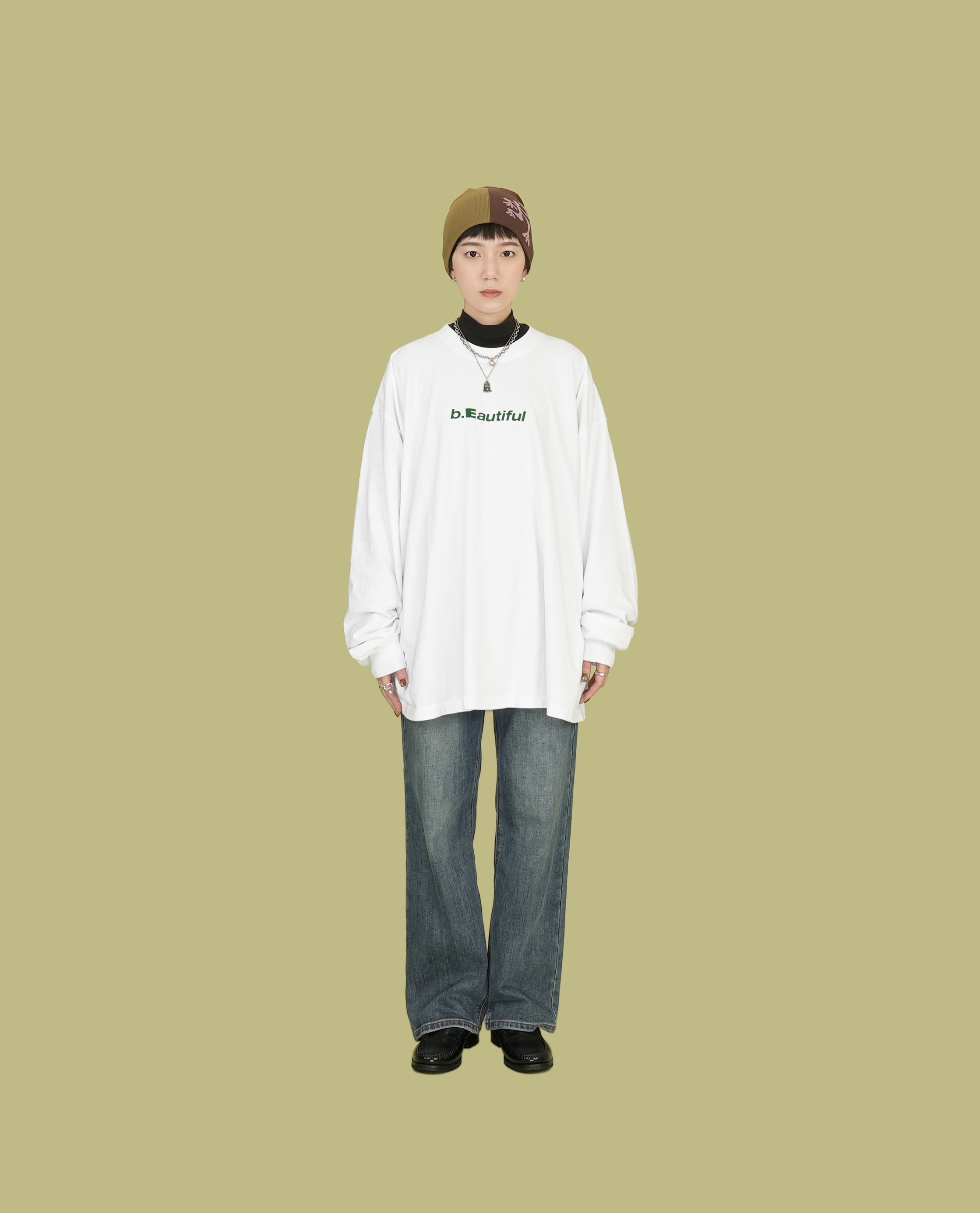 b.Eautiful Logo LS Shirt - 23FW (New Year Collection)