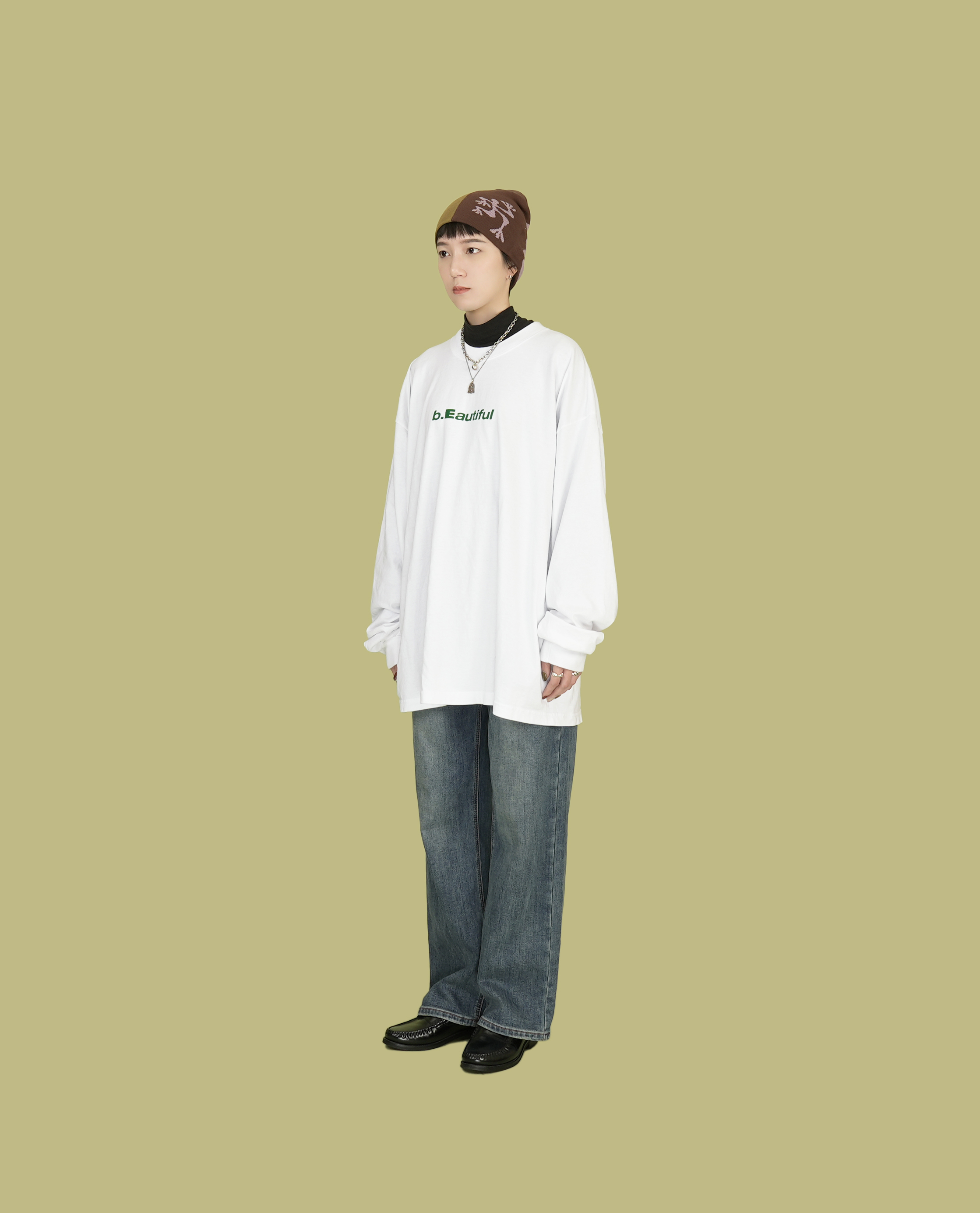 b.Eautiful Logo LS Shirt - 23FW (New Year Collection)