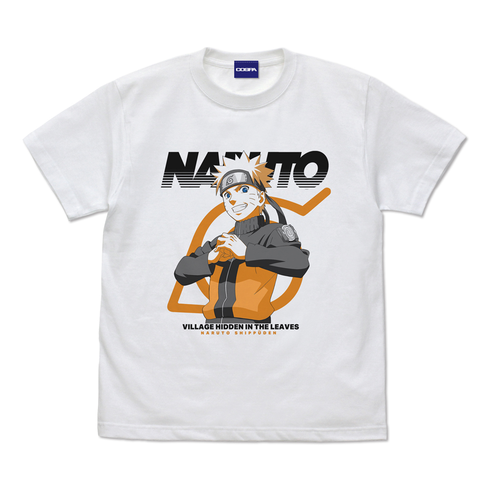 Cospa 1209 うずまきﾅﾙﾄ ﾋﾞｼﾞｭｱﾙ Tｼｬﾂ/白色[NARUTO-ナルト- 疾風伝]