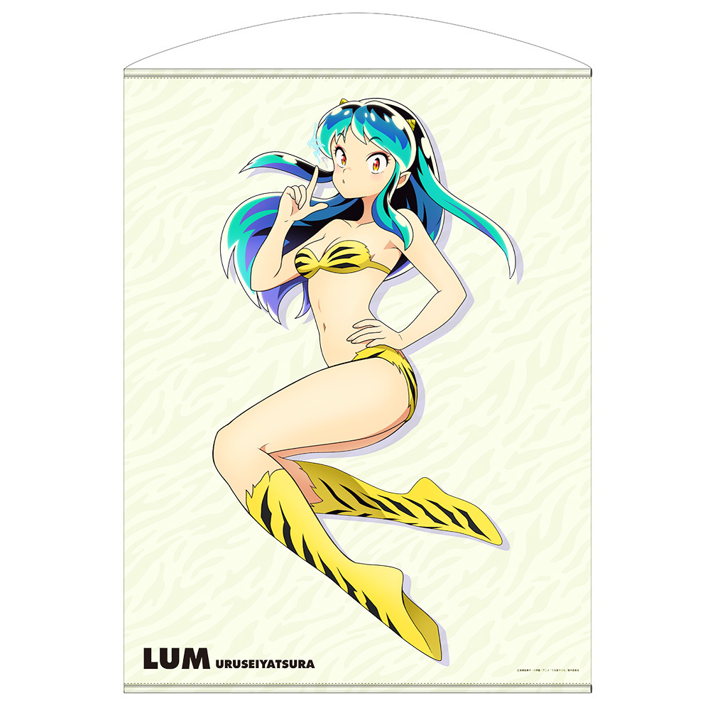 Cospa 1202 描き下ろし うる星やつら ﾗﾑ 100cmﾀﾍﾟｽﾄﾘｰ