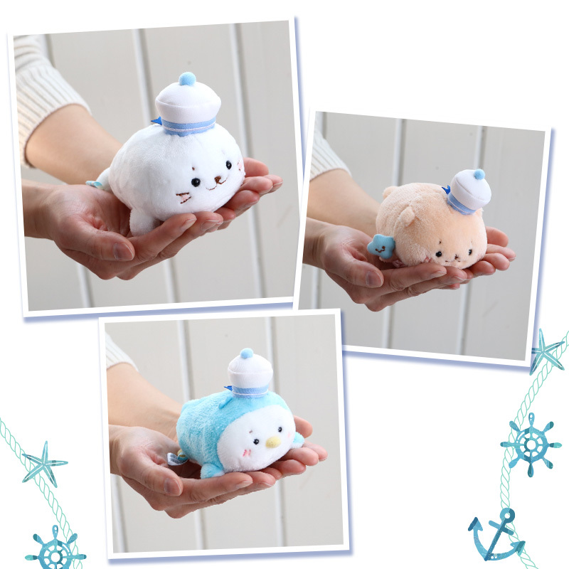 Sirotan 絨毛娃娃  小水手（Sirotan／Rakkoinu／Ramune）