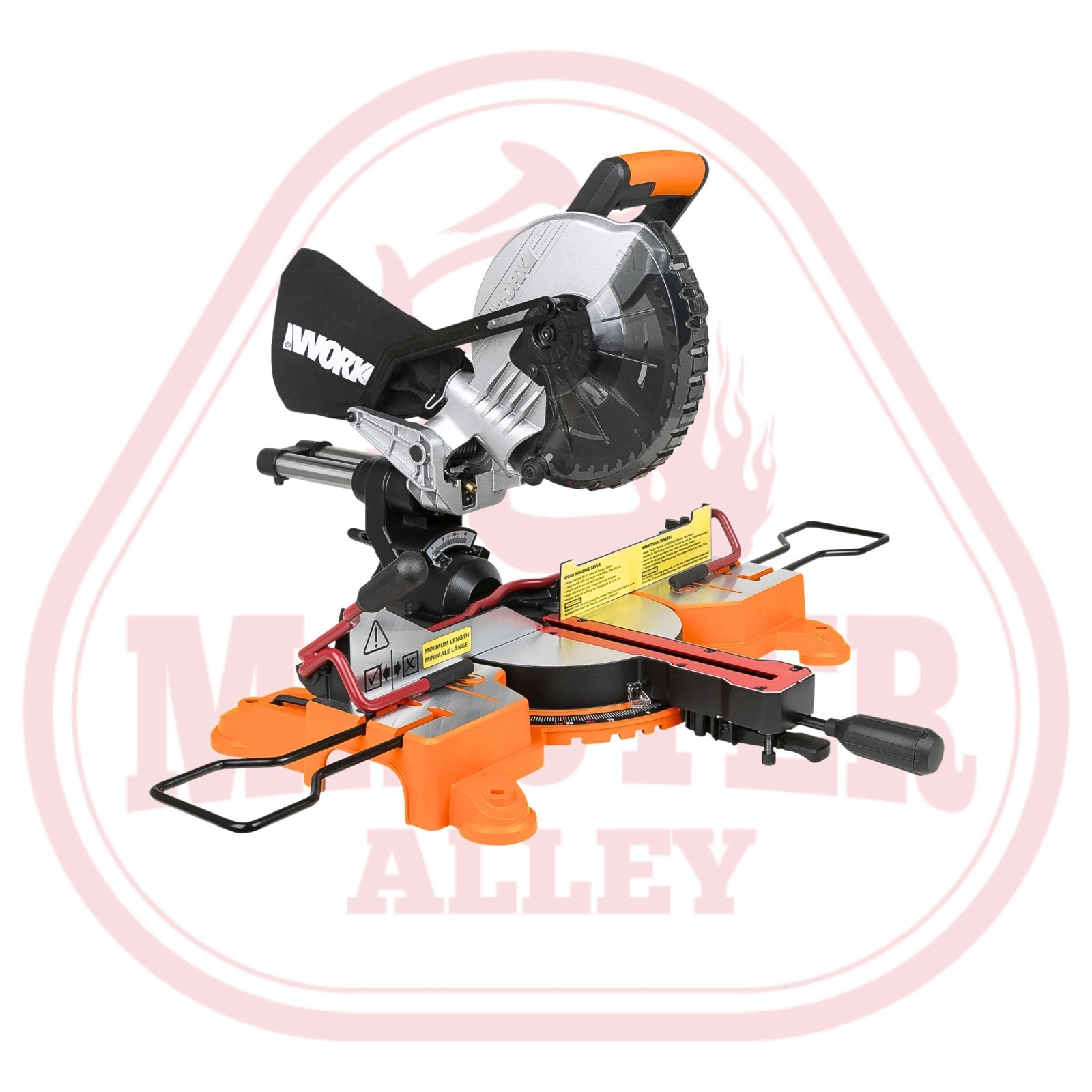 WORX威克士WX845 20V 鋰電推拉式鋸鋁機 845 (210mm)淨機