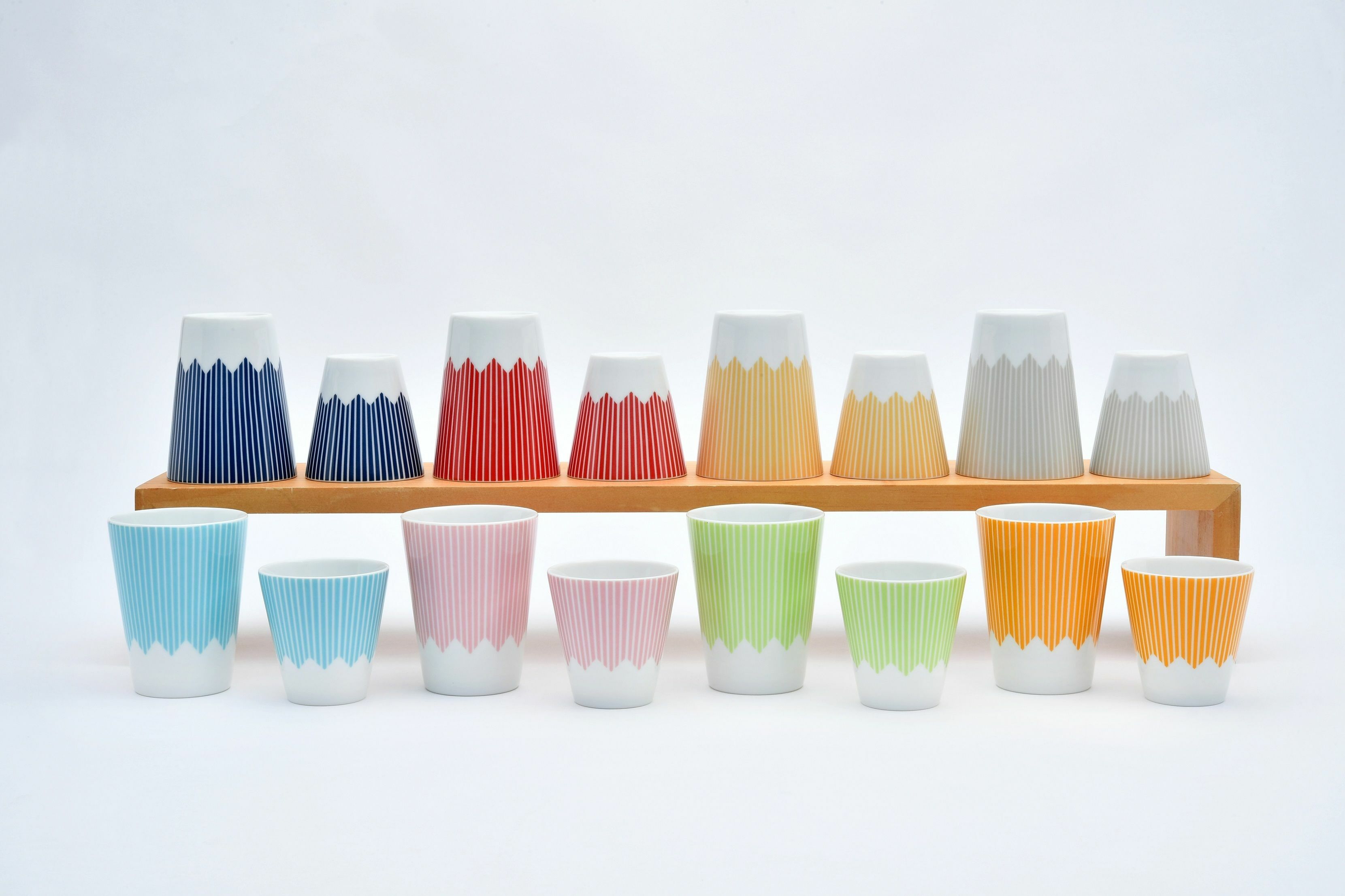 SWEETS CRAFT 日本富士山杯 210ml (HL) 橘色