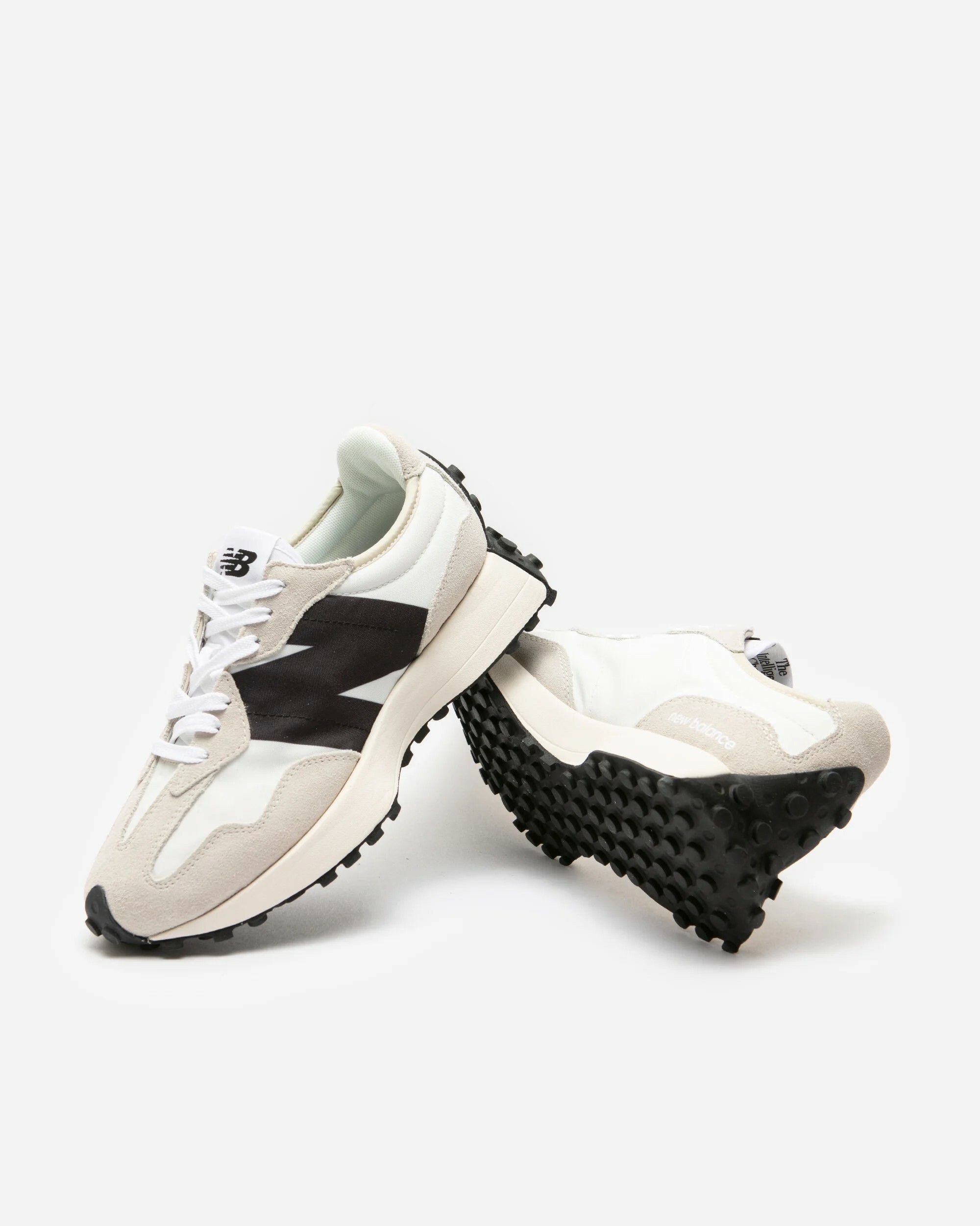 KTQ STORE ‧ New Balance 327 灰白黑奶茶色黑字百搭復古大N 情侶鞋休閒鞋 MS327FE