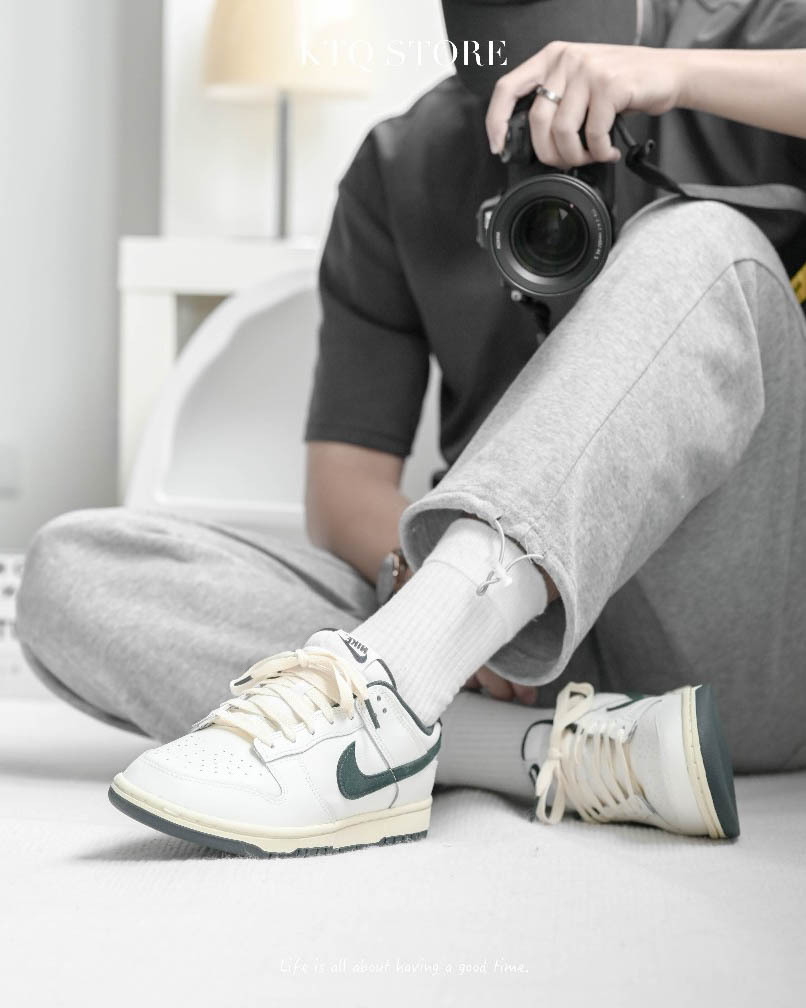 KTQ STORE ‧  NIKE Dunk Low Dark Green 白深綠 FQ8080-133