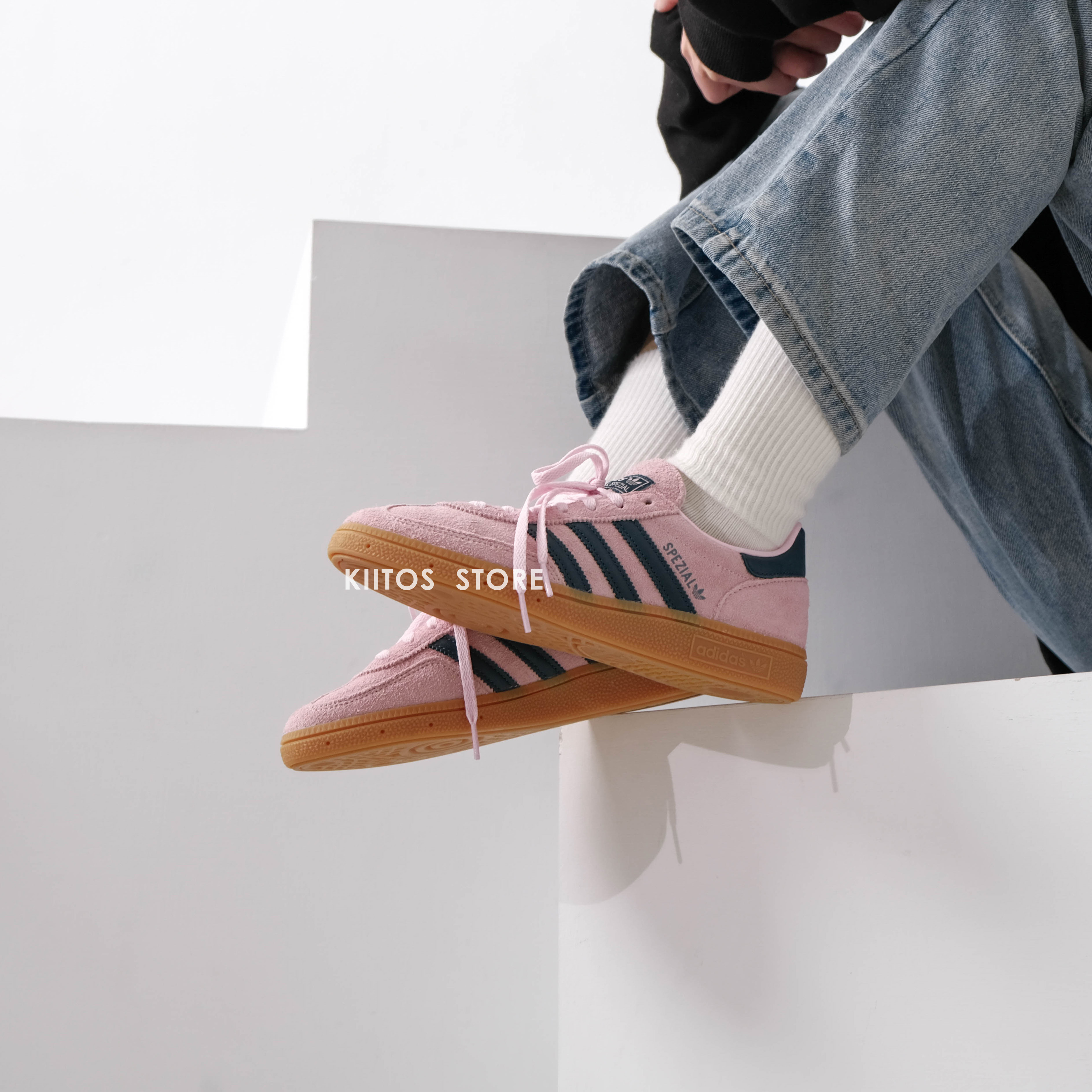 Adidas Originals Handball Spezial 粉色 膠底 IF6561